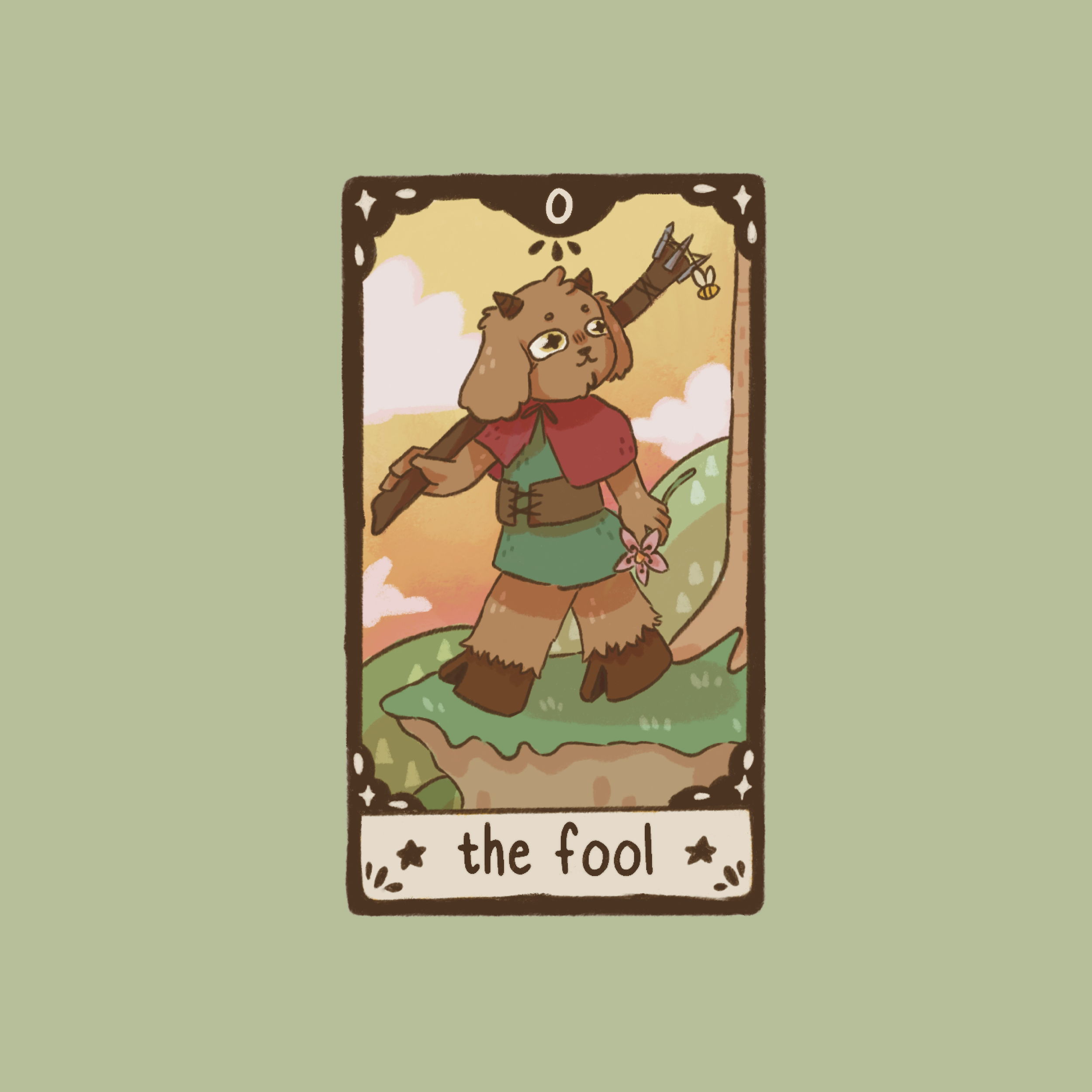 The Fool Sticker