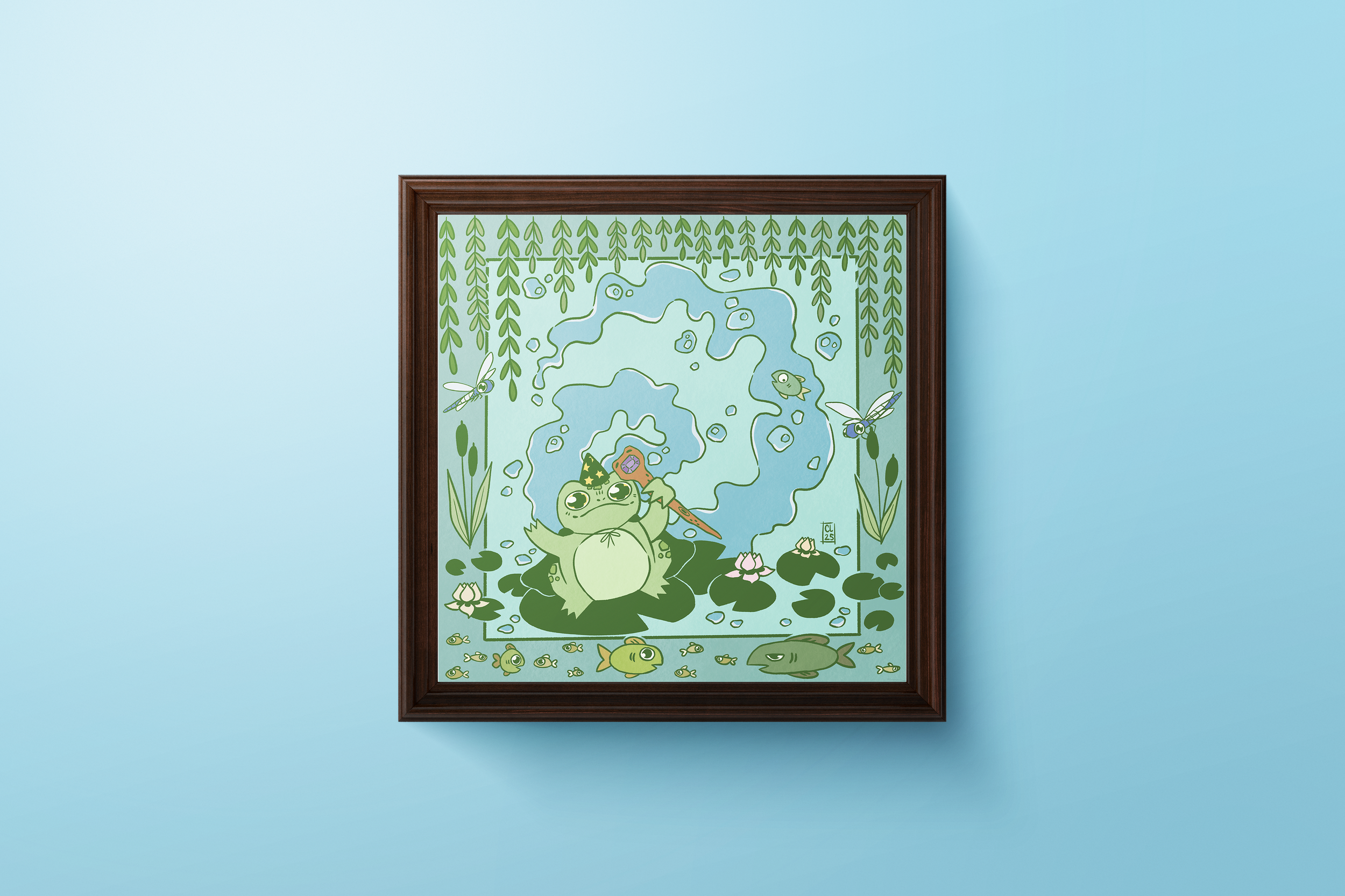Pond Magic Print