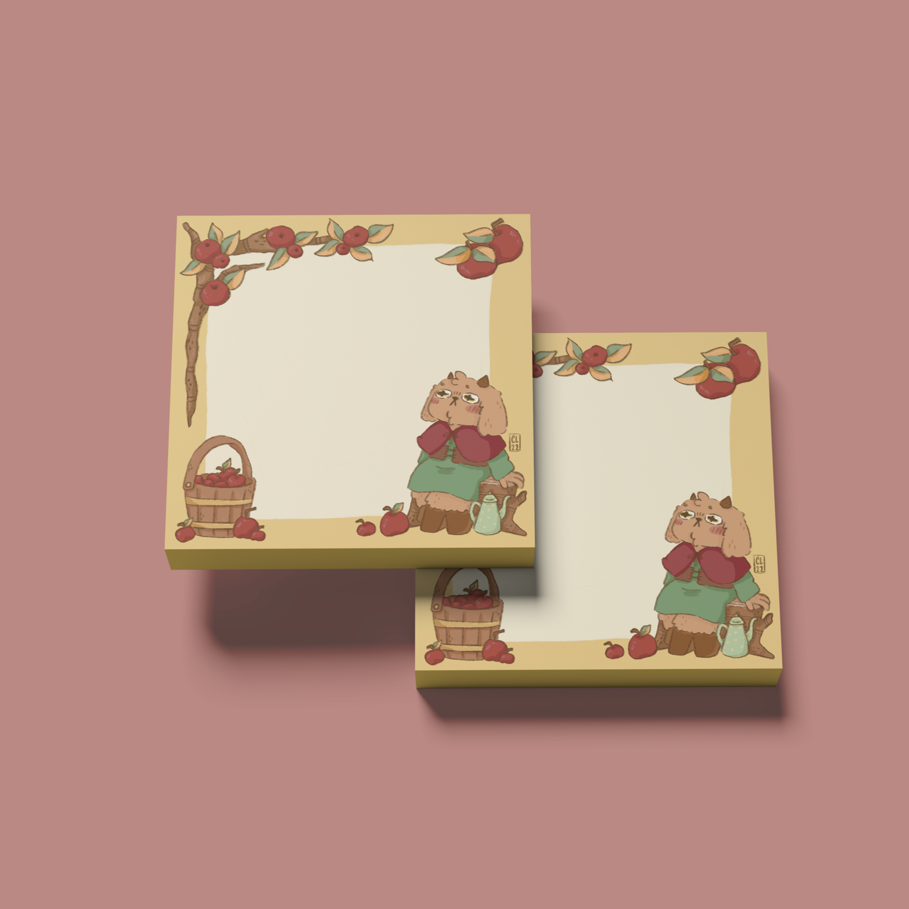 Goat Boi's Orchard Memo Pad