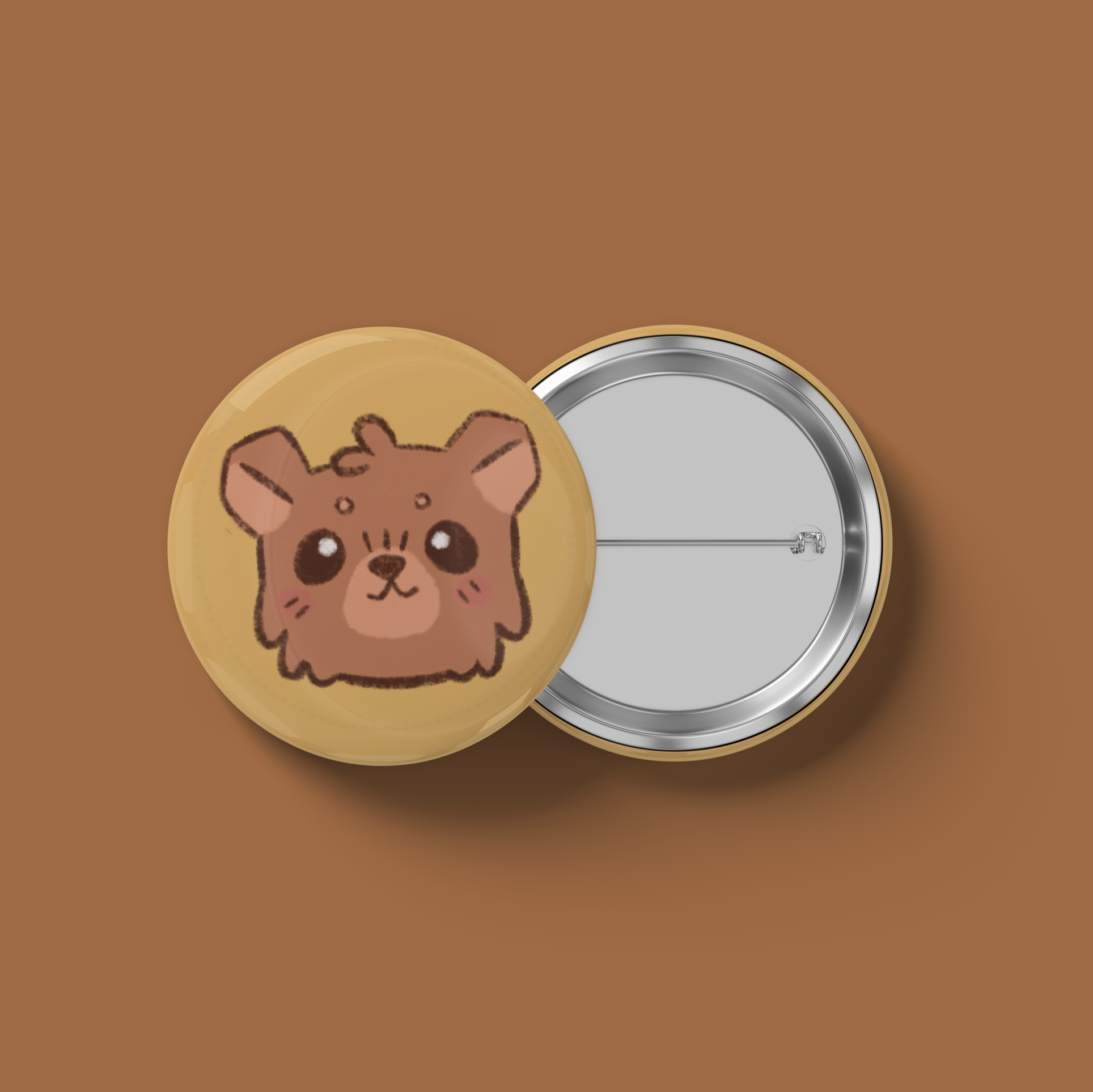 Charlie Button Badge