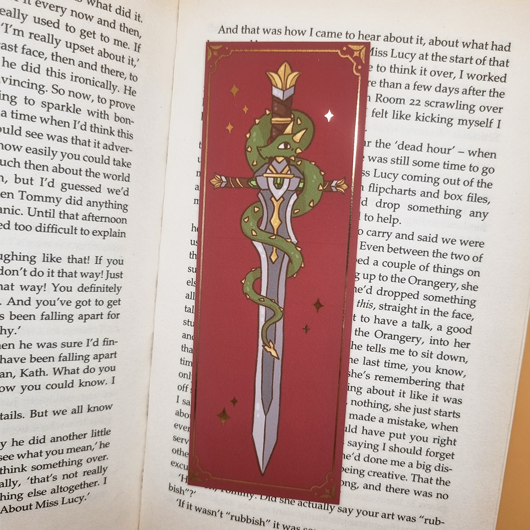 Sword of Dragons Bookmark