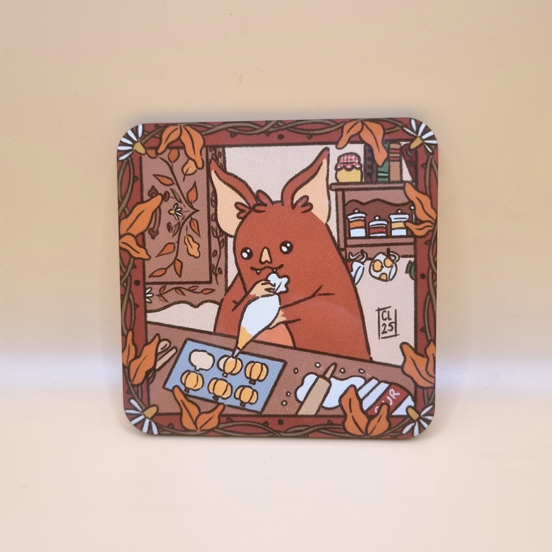 Pumpkin Cookies Coaster