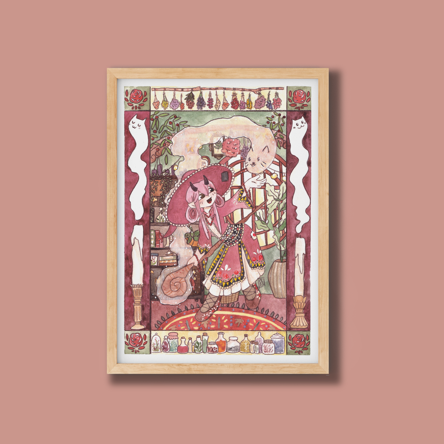 Tabitha's Spirit A4 Print