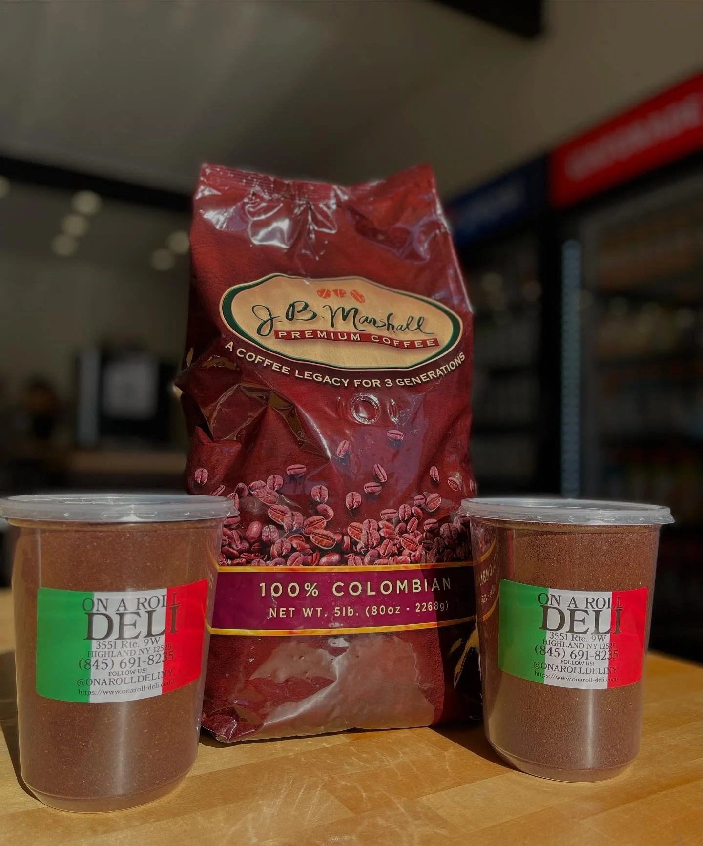 You asked. We listened.☀️☕️ 
Now you can take the taste of our coffee home with you! Freshly ground, ready to brew. Come grab yours today and make your mornings just a little bit brighter.🌞
&bull;
&bull;
&bull;
#tasteny #coffeelover #foodie #support