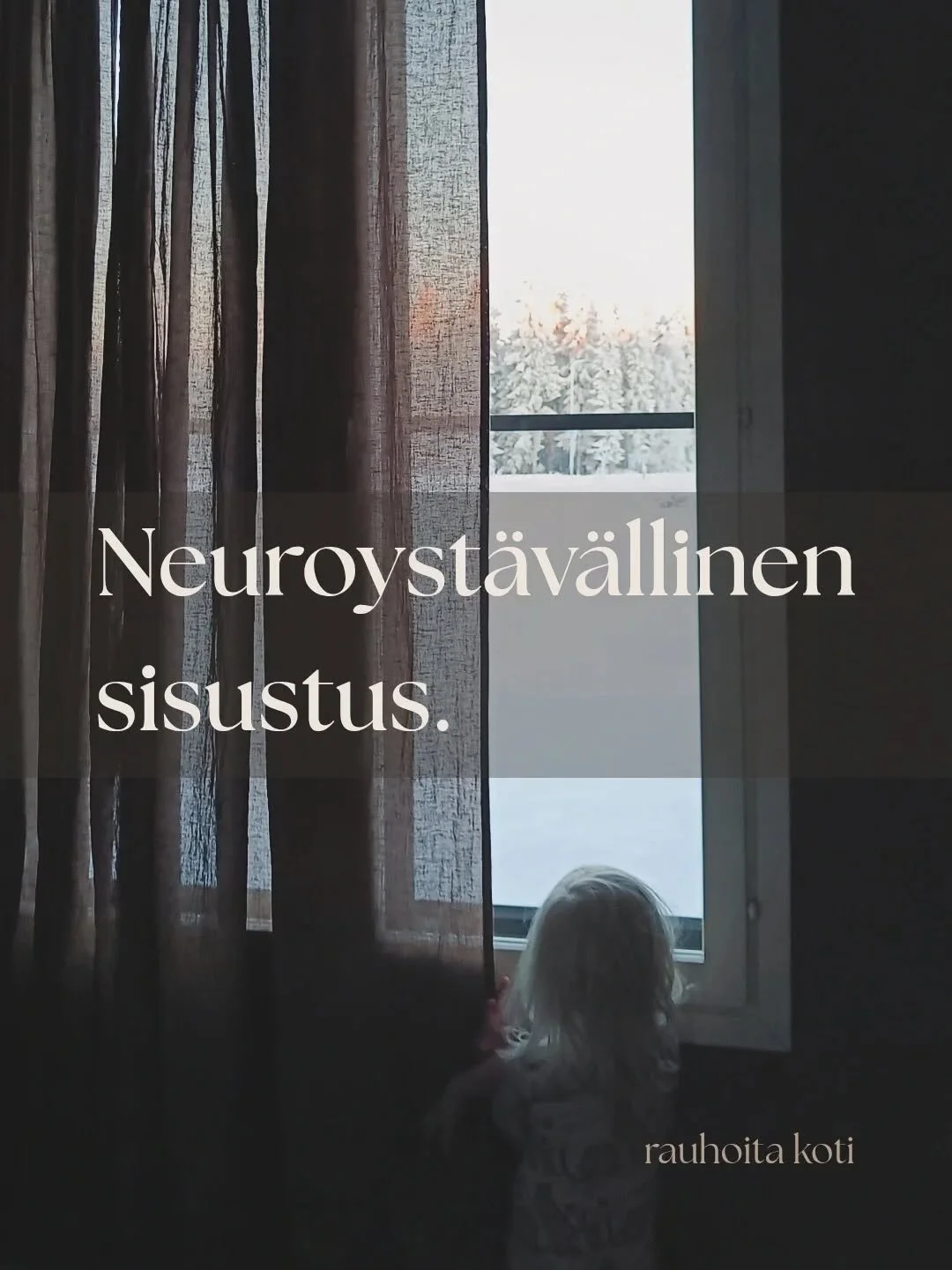Onko sellaista termi&auml; olemassa? No nyt on, ja sen puolesta aion puhua. 

Sisustuksen vaikutus hermostoon on vankasti todistettu. Neuroep&auml;tyypillisyys liittyy juuri keskushermoston toimintaan, eli se muokkaa sit&auml;, miten henkil&ouml; vas