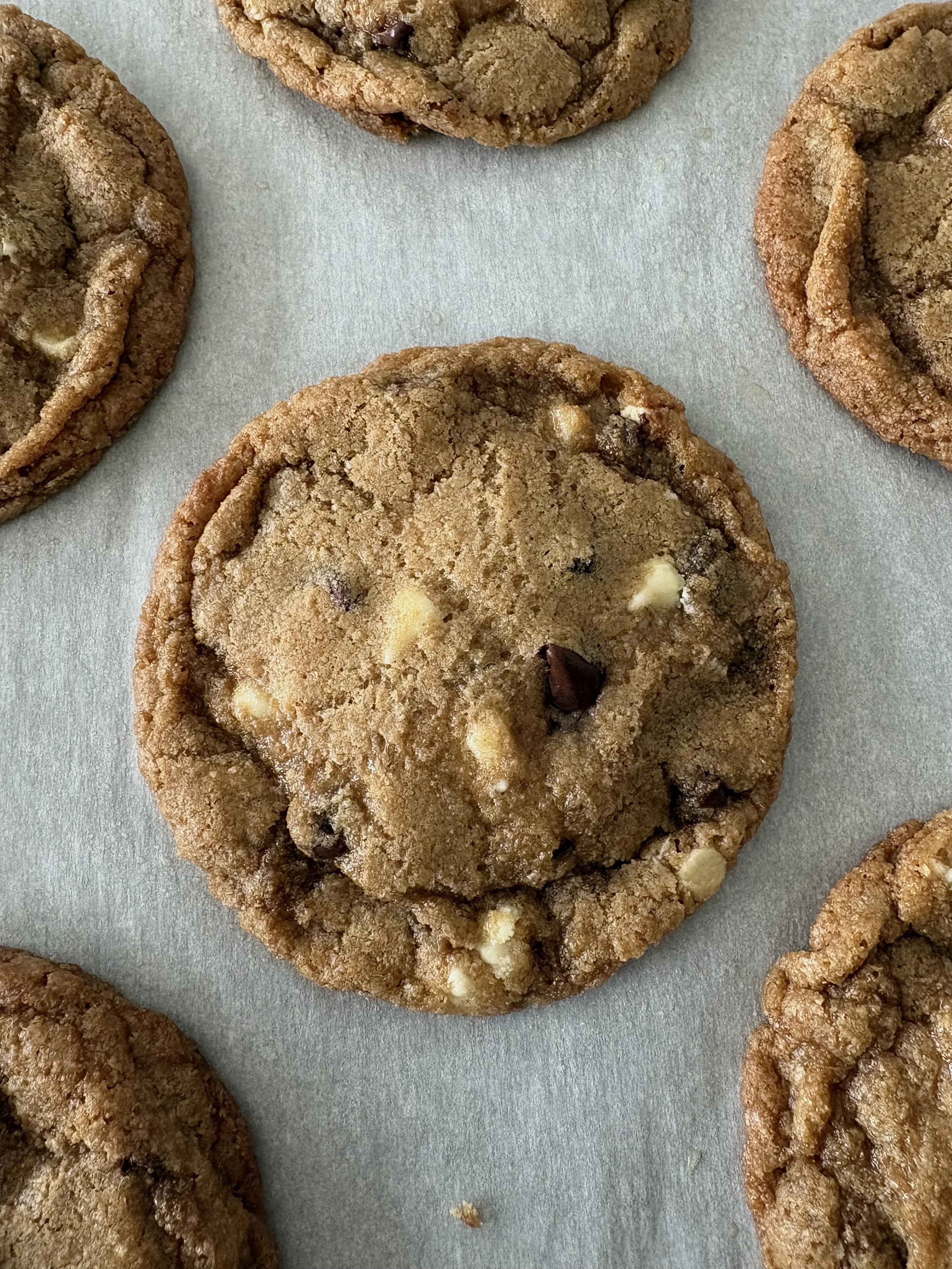 Brown Butter Sourdough Cookies - 6 cookies