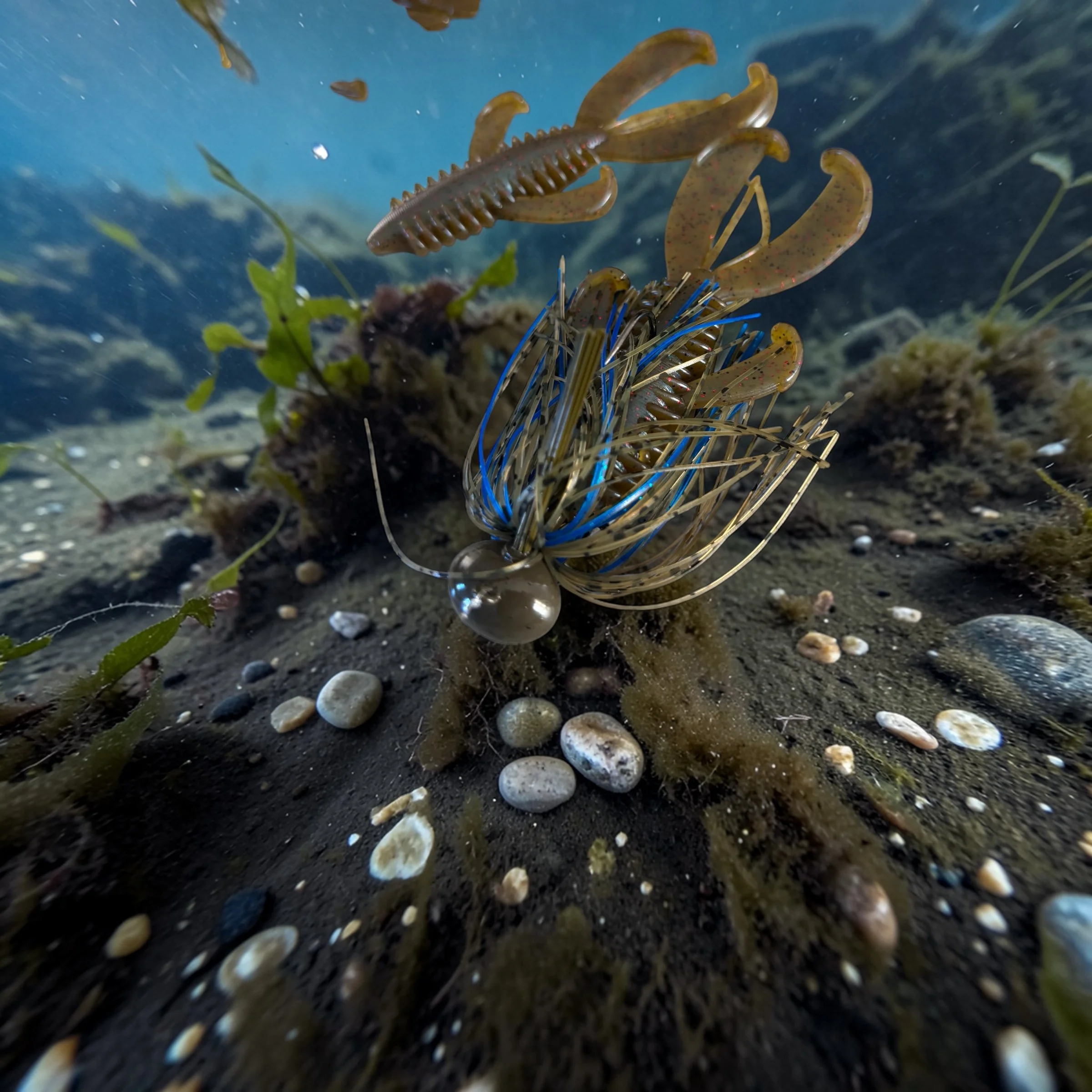 Custom 4.25" Big Time Bug, 6 per pack.