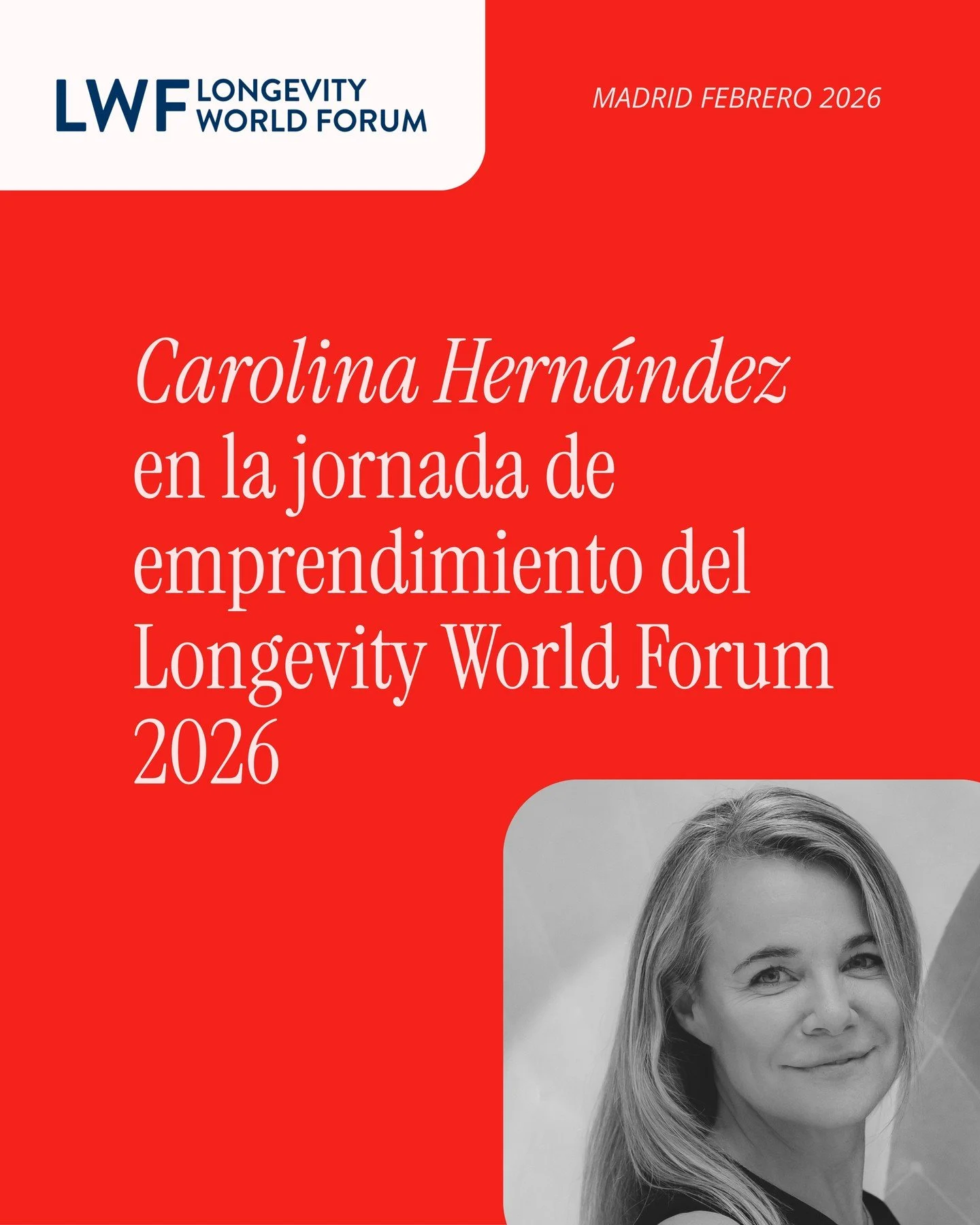 Participo en la jornada del LWF dedicada al emprendimiento.

En esta edici&oacute;n, ocho startups finalistas presentar&aacute;n soluciones disruptivas que van desde la IA en retinograf&iacute;as hasta la bioimpresi&oacute;n 3D de tejidos.

Junto a o