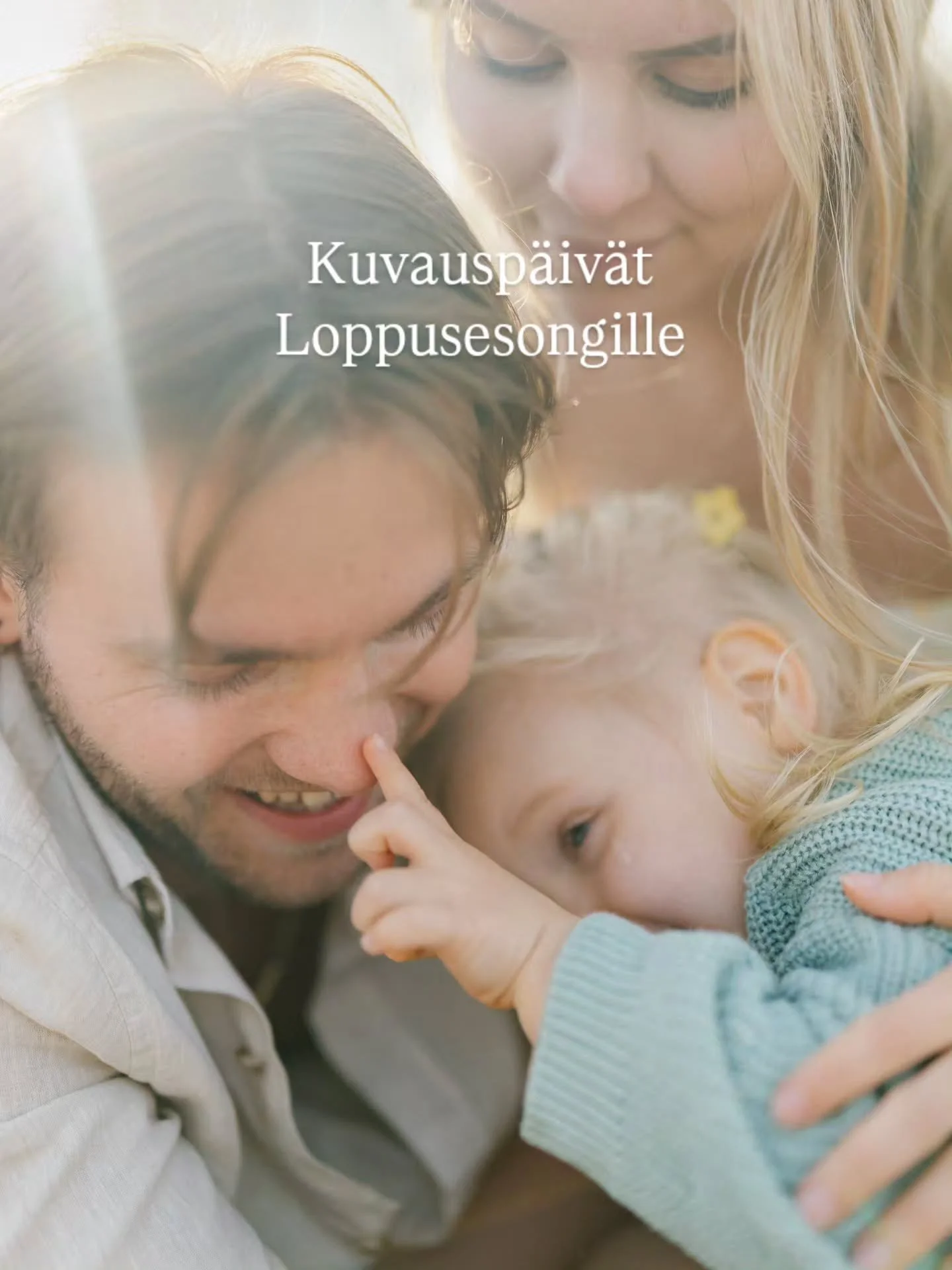Loppusesongin pienemm&auml;n kuvaushetken kuvausp&auml;iv&auml;t on t&auml;ss&auml;,

N&auml;hd&auml;&auml;n siell&auml; 💫