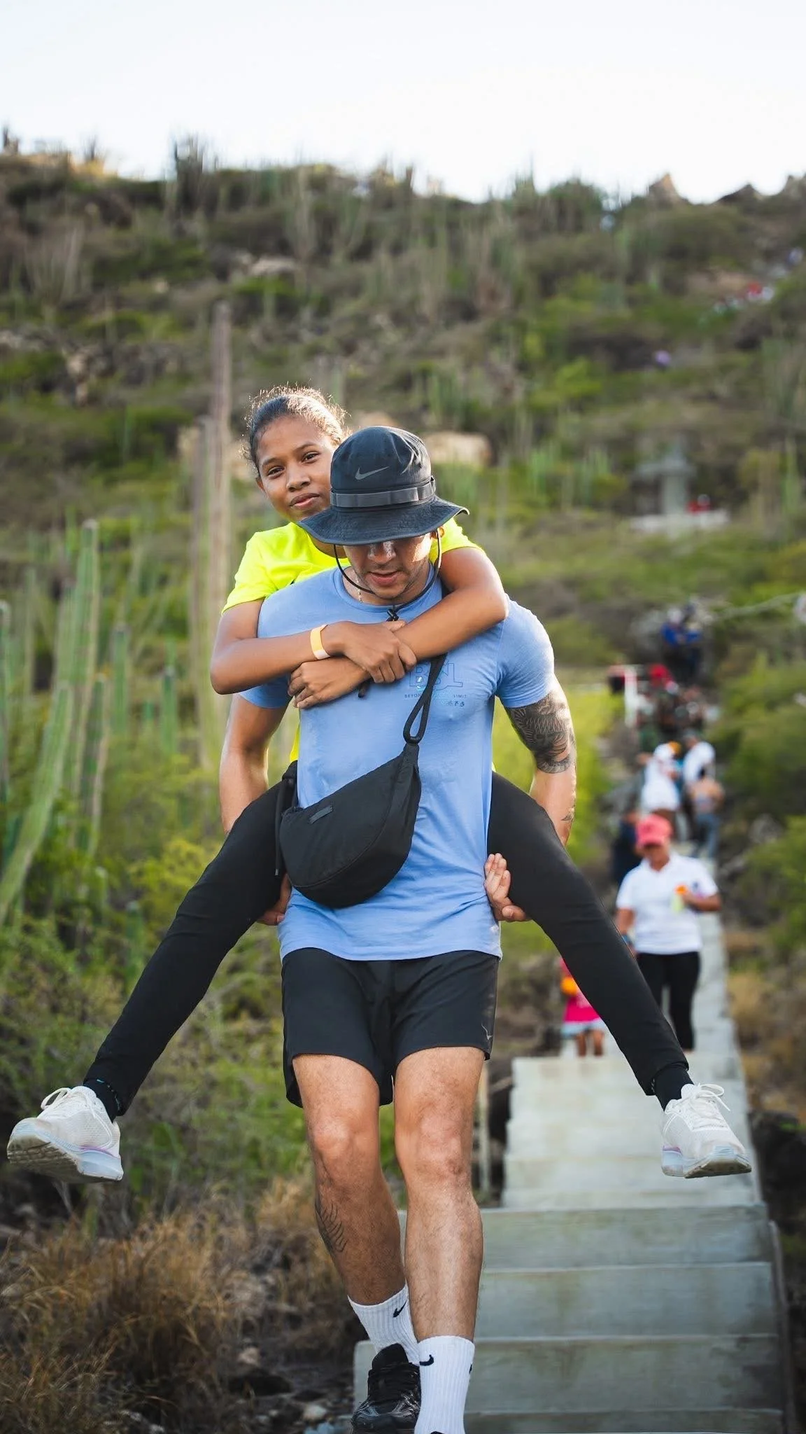 Beyond Sports Limited Event helping people with limitations reach the top of the Hooiberg Event Photography Embrace Creative