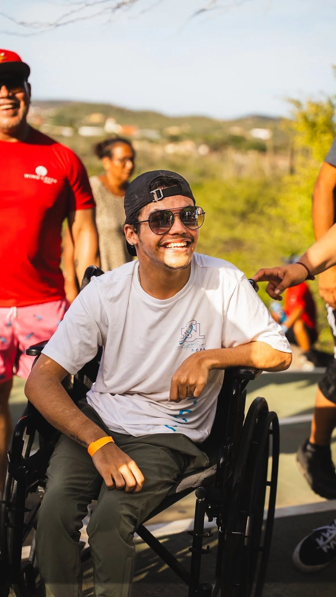 Beyond Sports Limited Event helping people with limitations reach the top of the Hooiberg Event Photography Embrace Creative