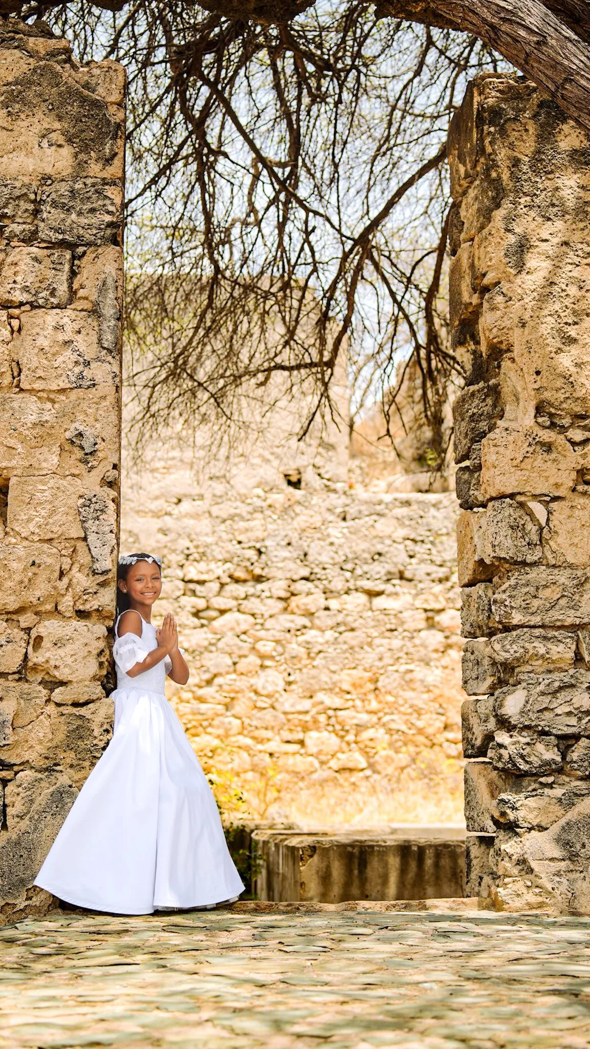 first communion Aruba photoshoot Aruba goldmine embrace creative