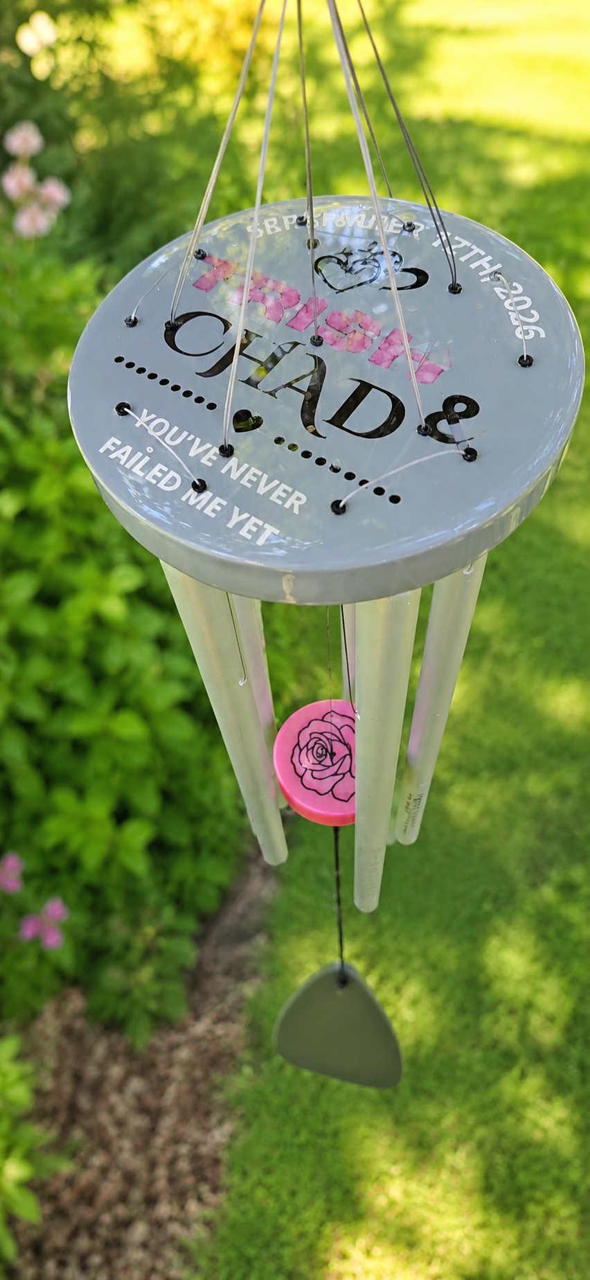 Unique Wedding Gift Idea: A Personalized Love Chime Inspired by the 528 Hz Love Frequency