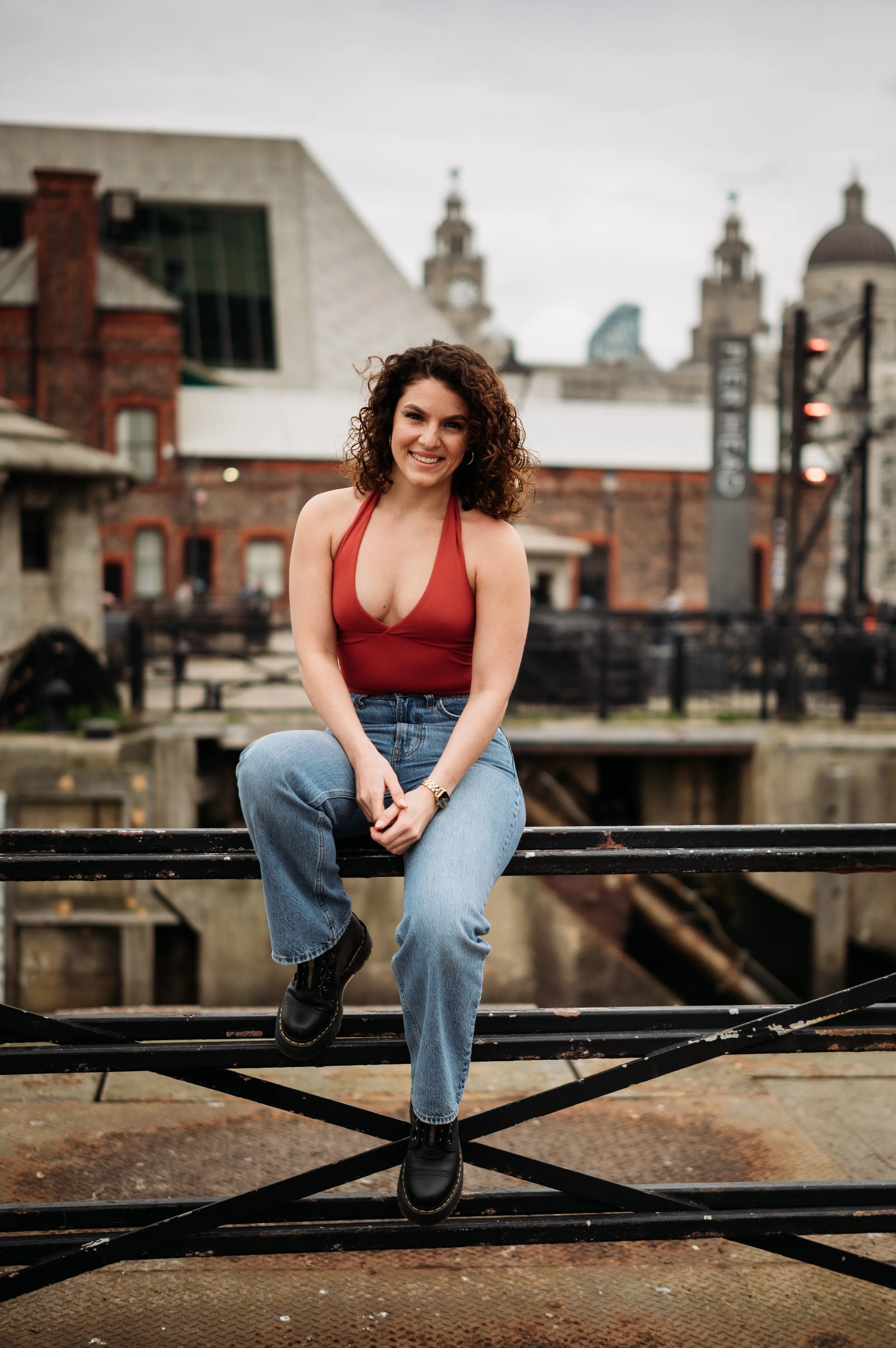 Nicky's Head Shot and Feel Good Session- The Royal Albert Dock and Pier Head, Liverpool