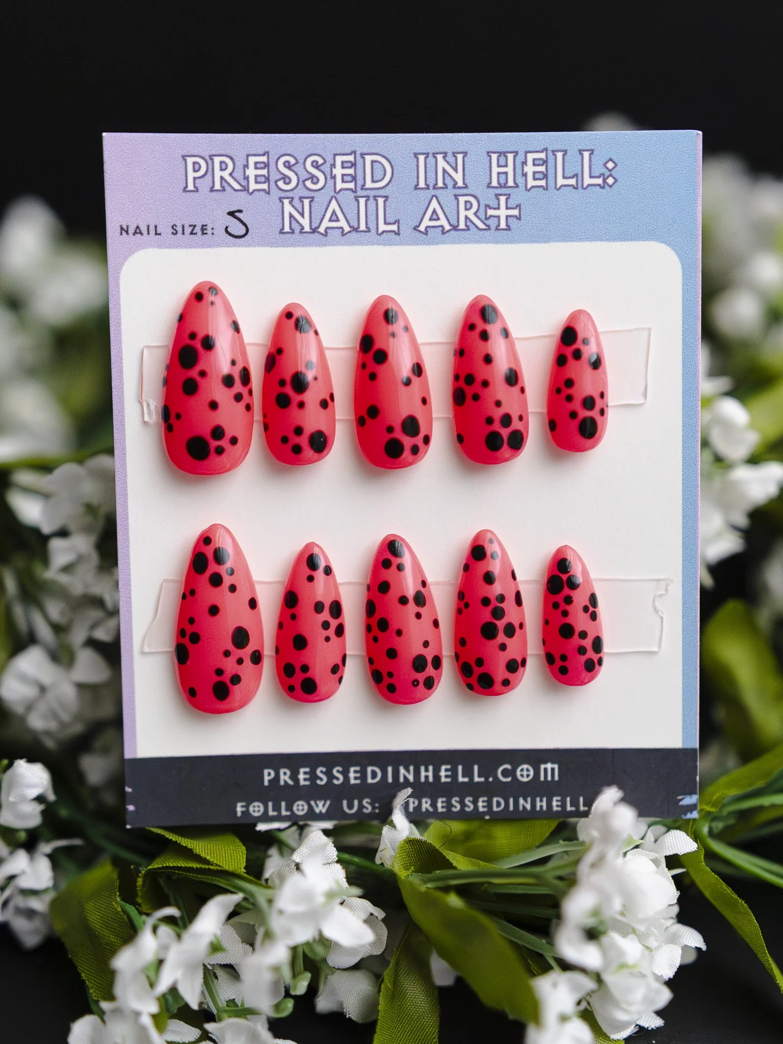 Pink 'Pop n' Dot' (Small)