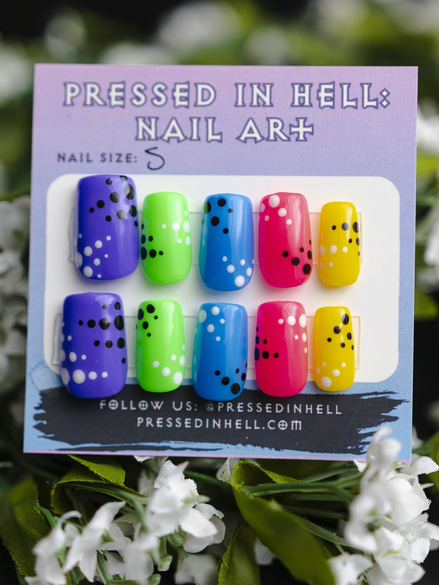 "Pop n' Dot" Press-Ons