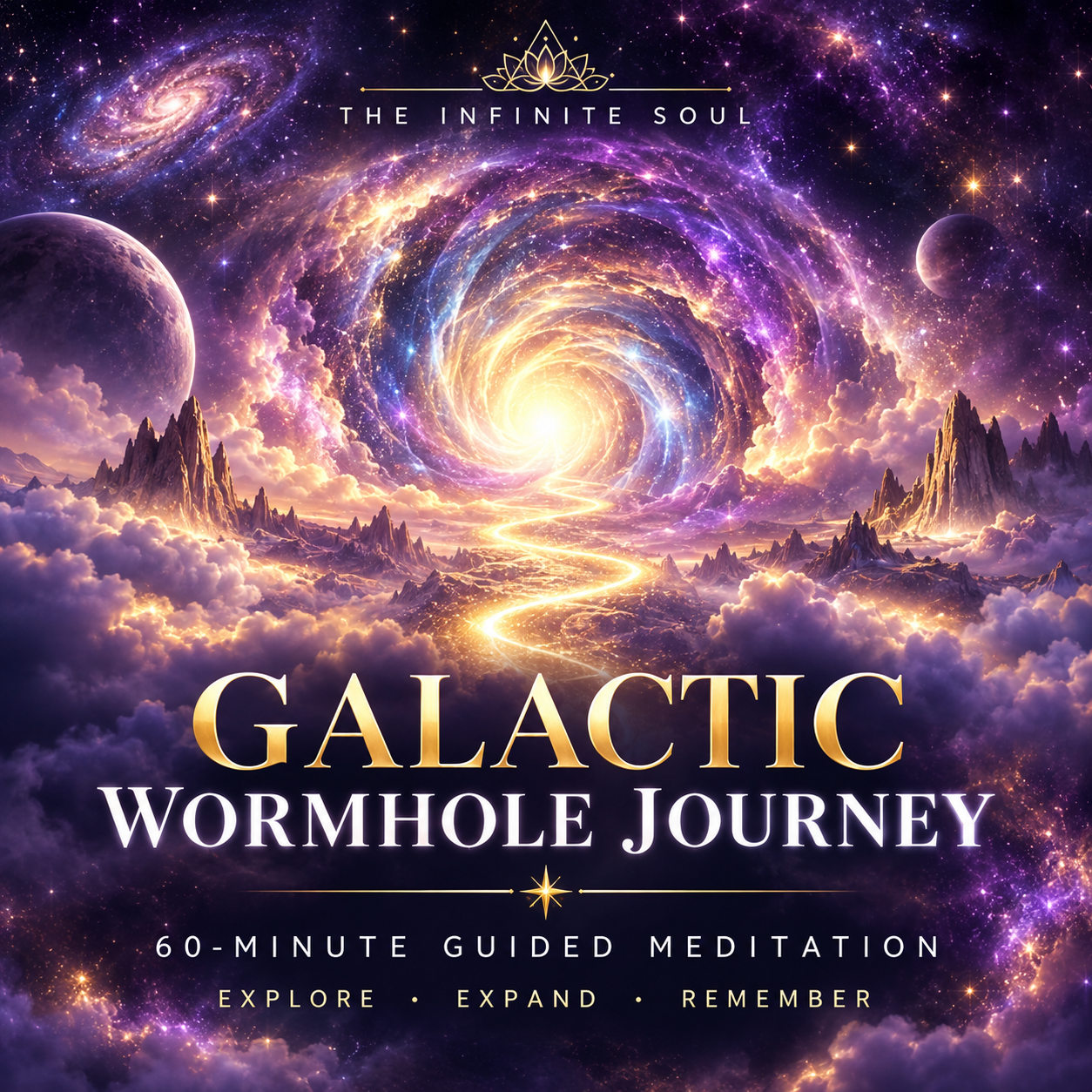 Galactic Wormhole Journey
