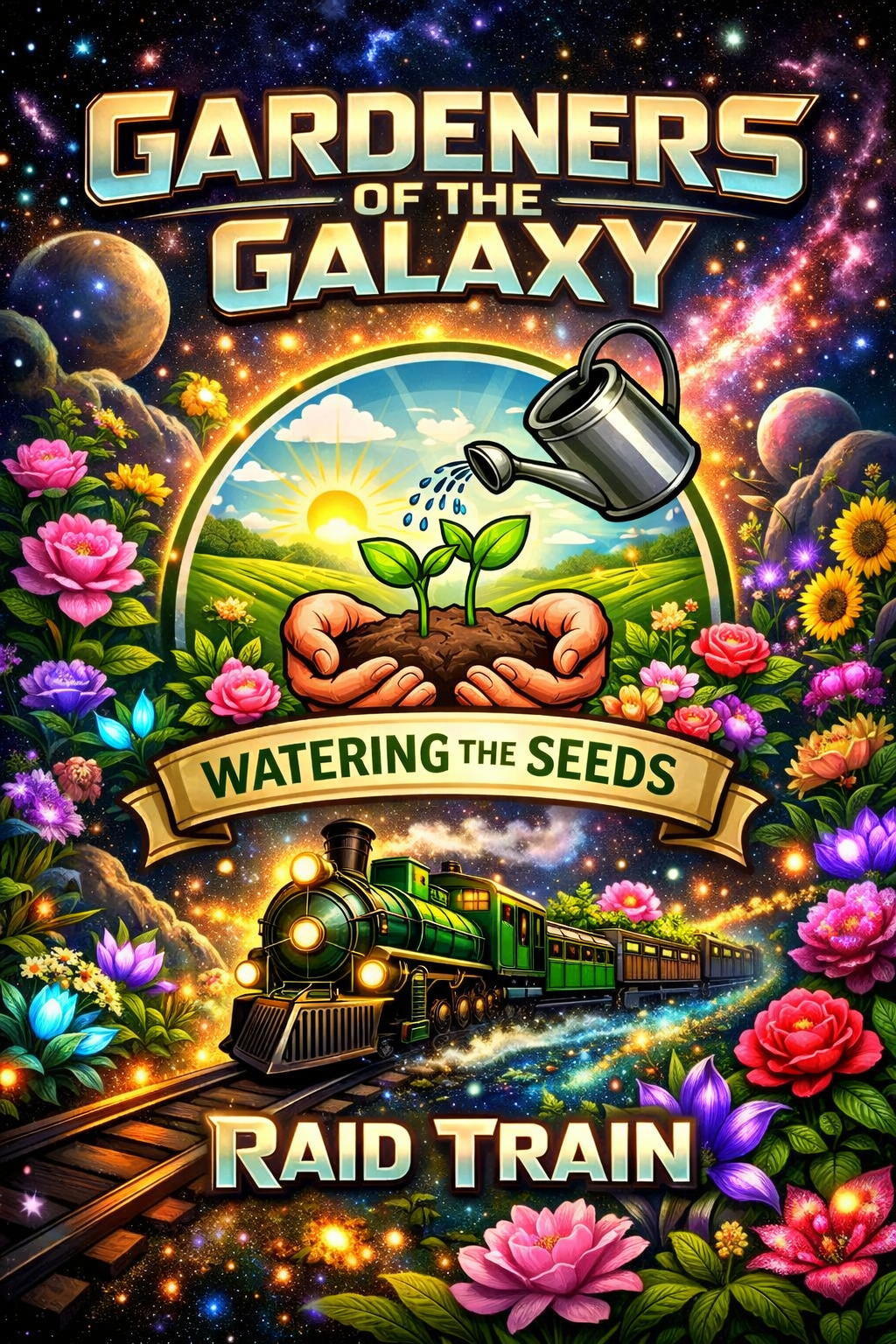 🌱💧 WATERING THE SEEDS RAID TRAIN 💧🌱
