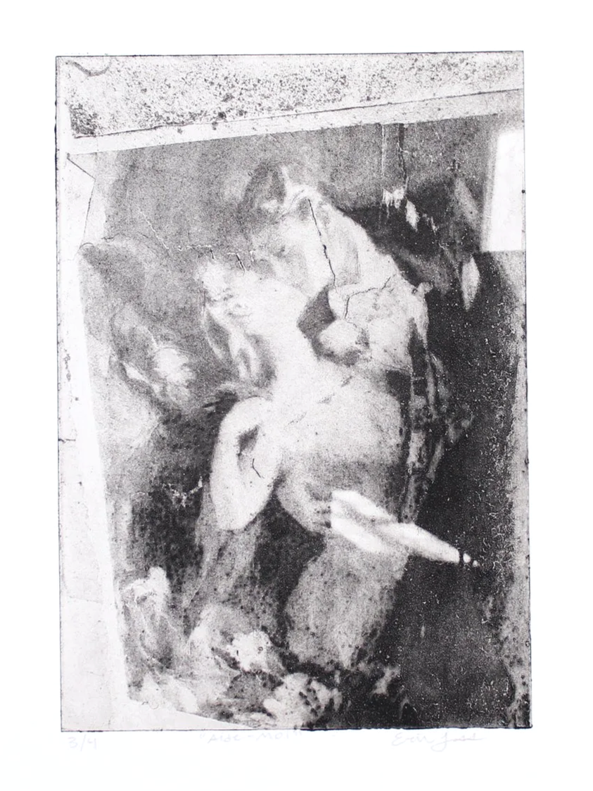 Metal Plate Acid Etching Print 