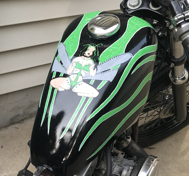 Paint Marker on Tank