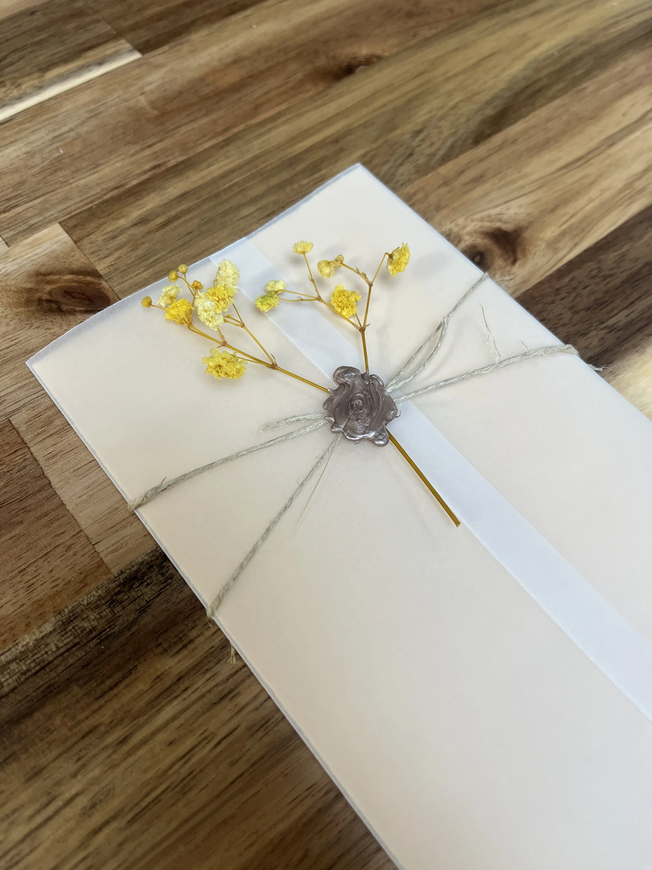 Tarjeta de agradecimiento