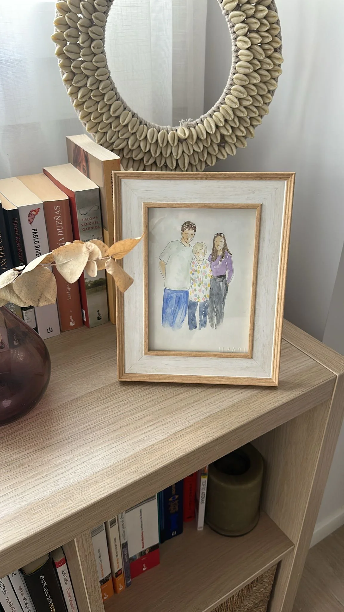 Lámina personalizada · Ilustración familiar