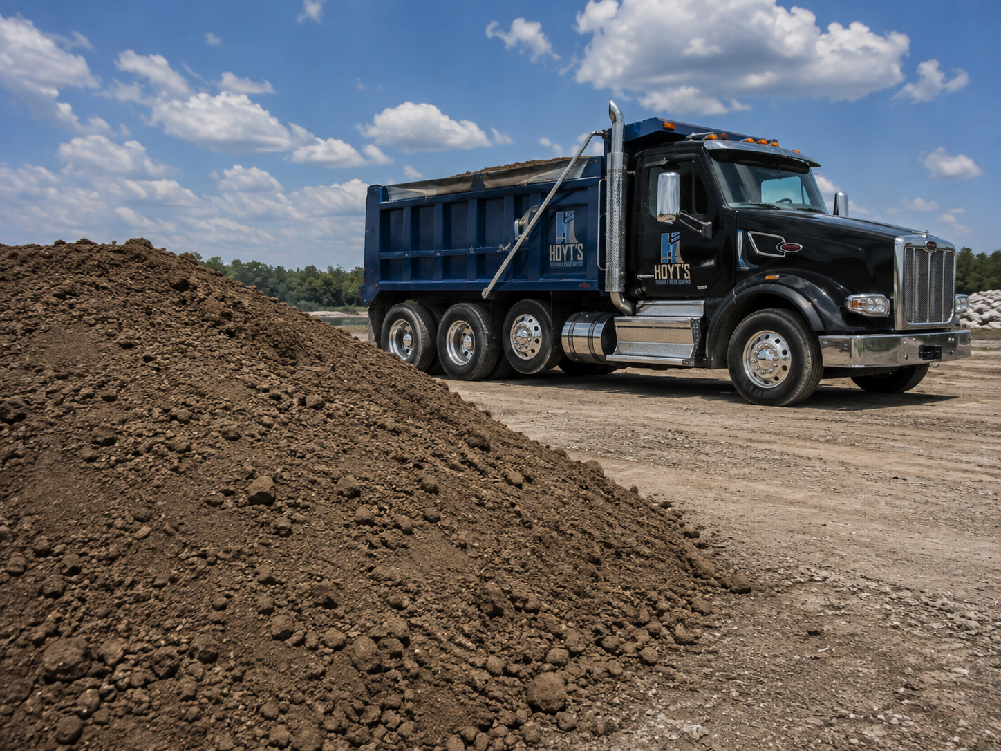 Fill dirt available for house pads, grading and site preparation
