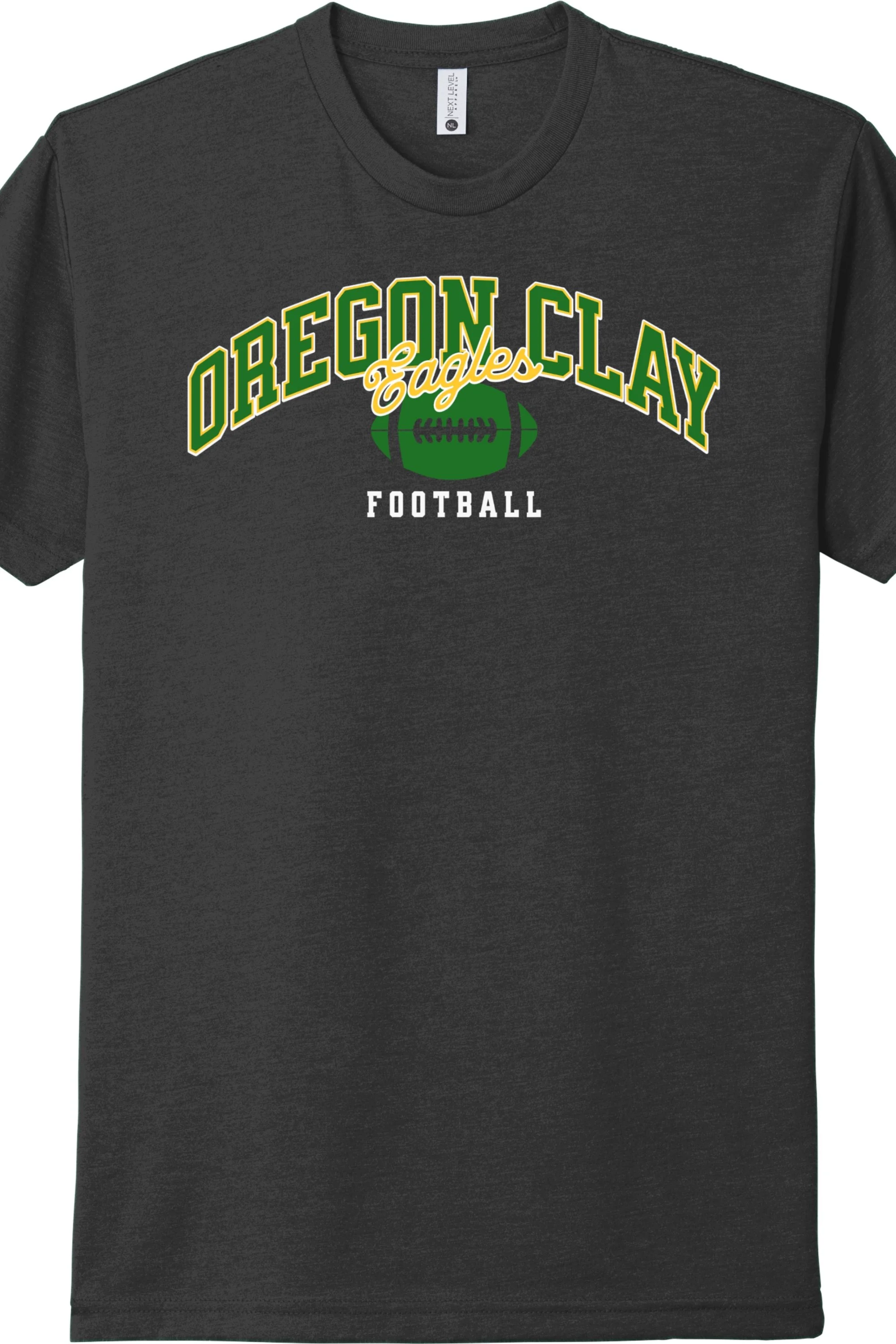 Oregon Clay Eagles Football T-shirt