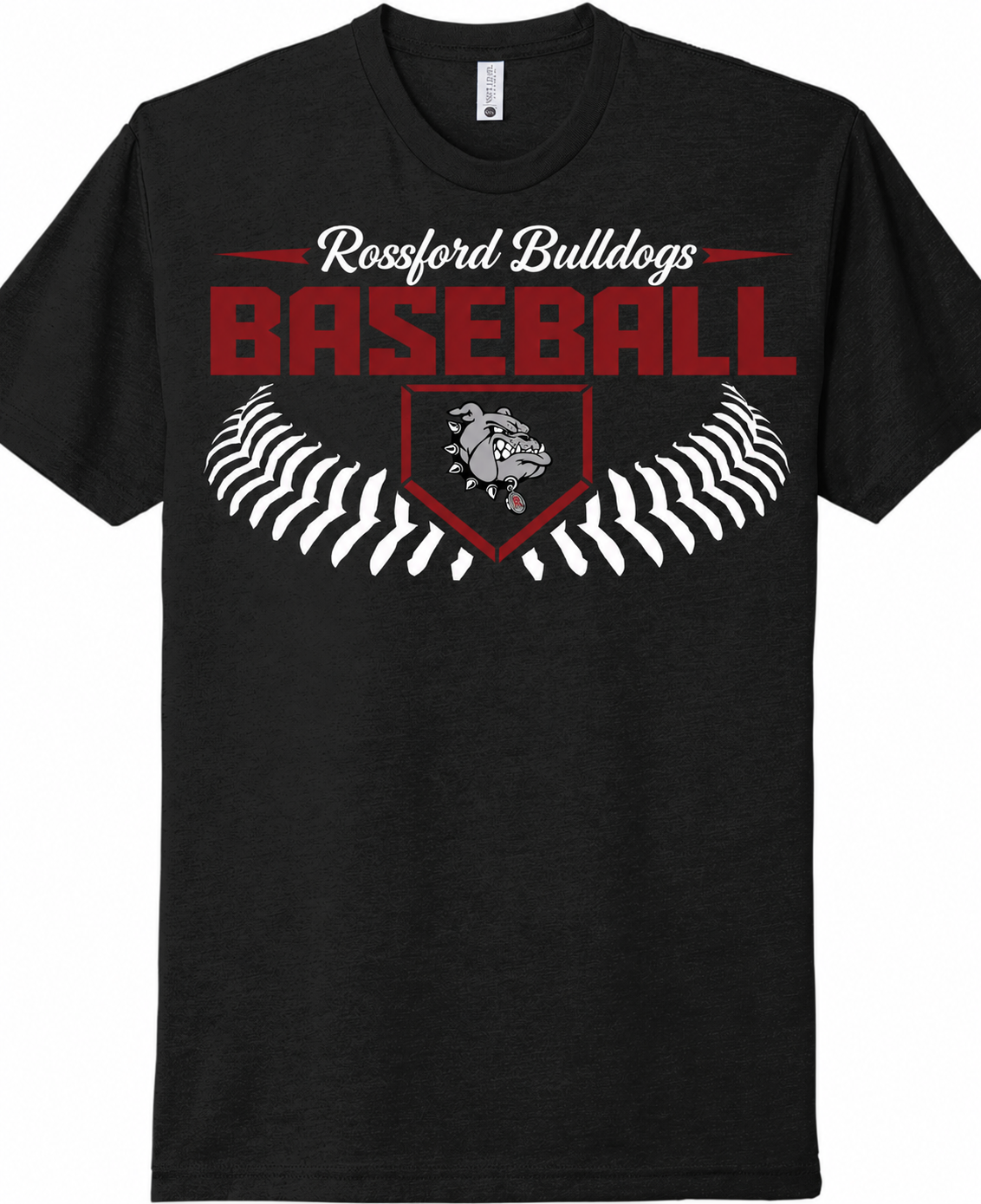 Rossford Bulldogs Baseball Tee