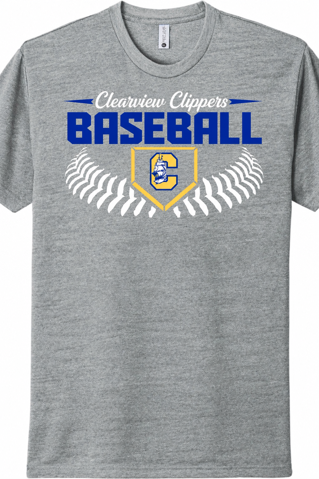 Clearview Clippers Baseball T-Shirt