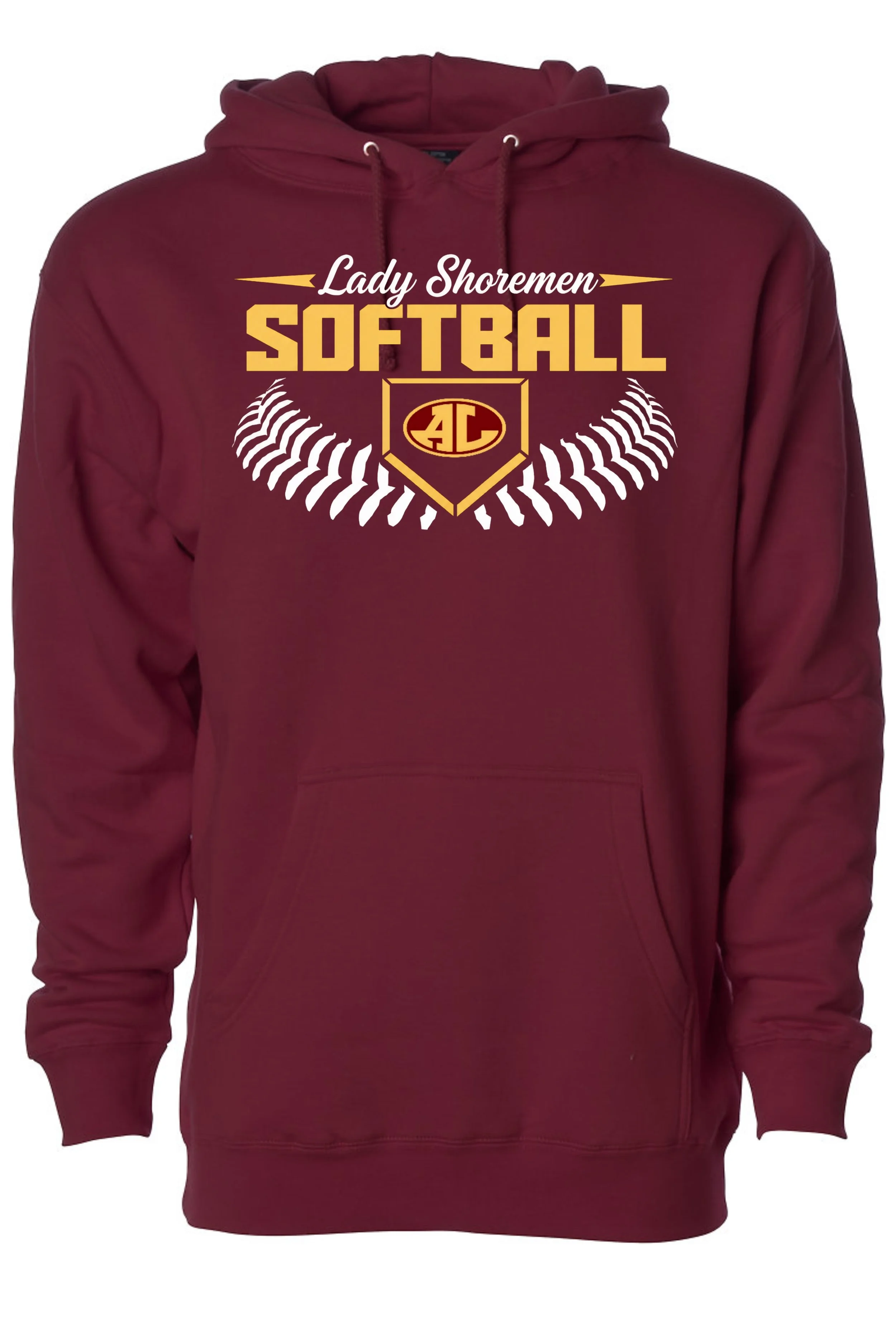 Lady Shoremen Softball Team Hoodie