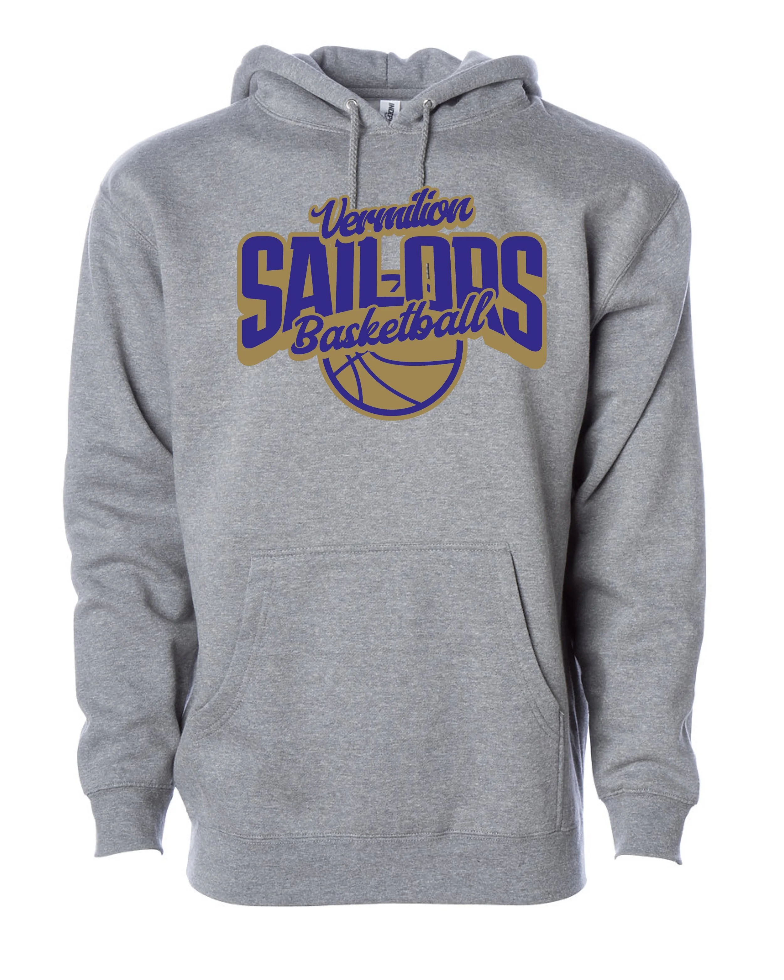 Vermilion Sailors Basketball Hoodie