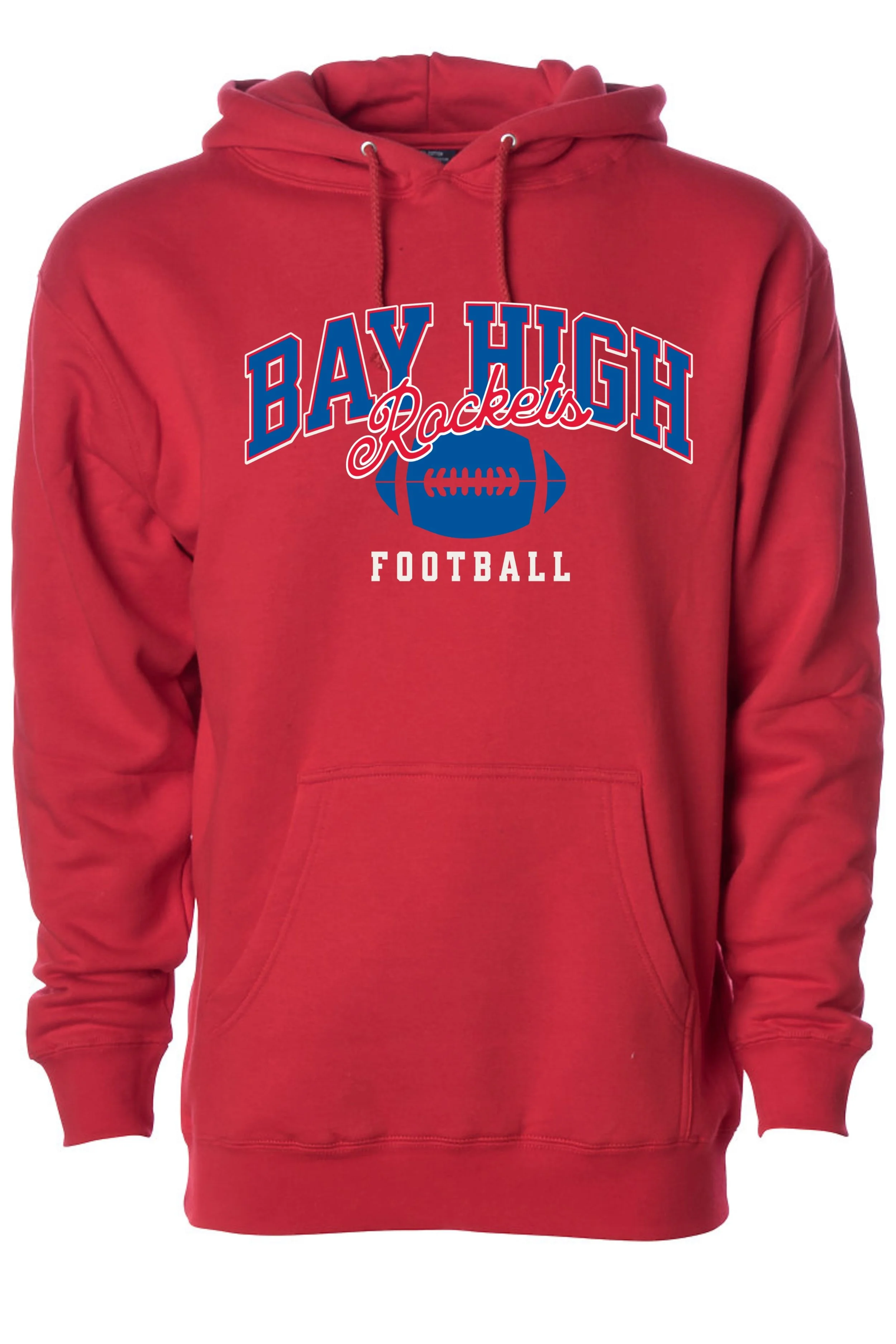 Bay High Football Hoodie