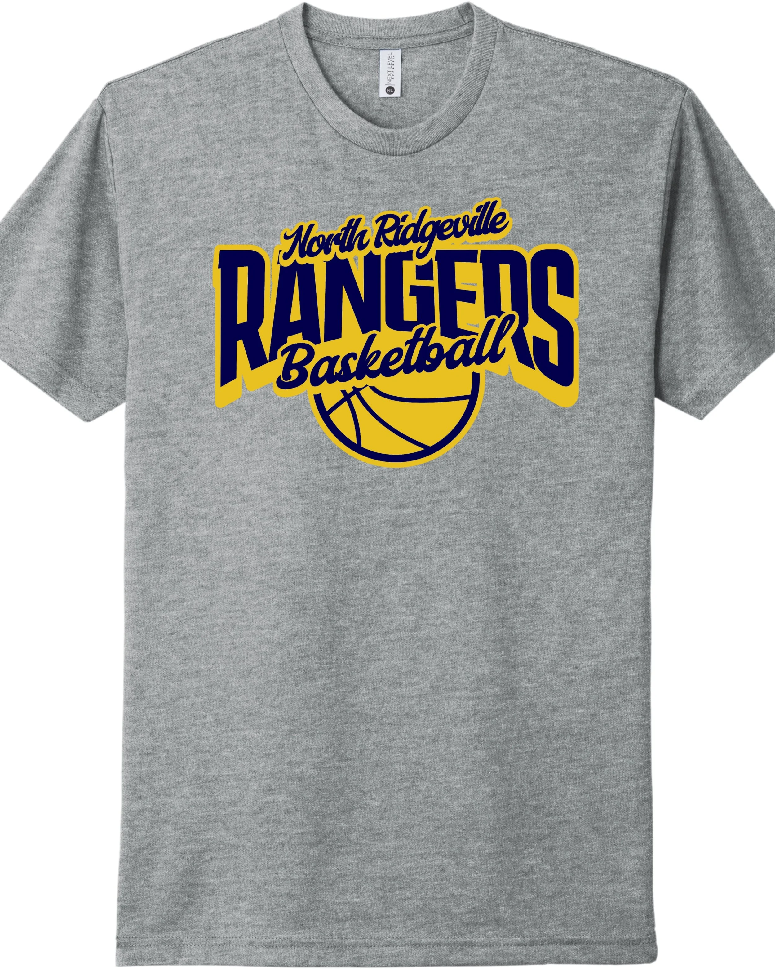 North Ridgeville Rangers Basketball T-Shirt
