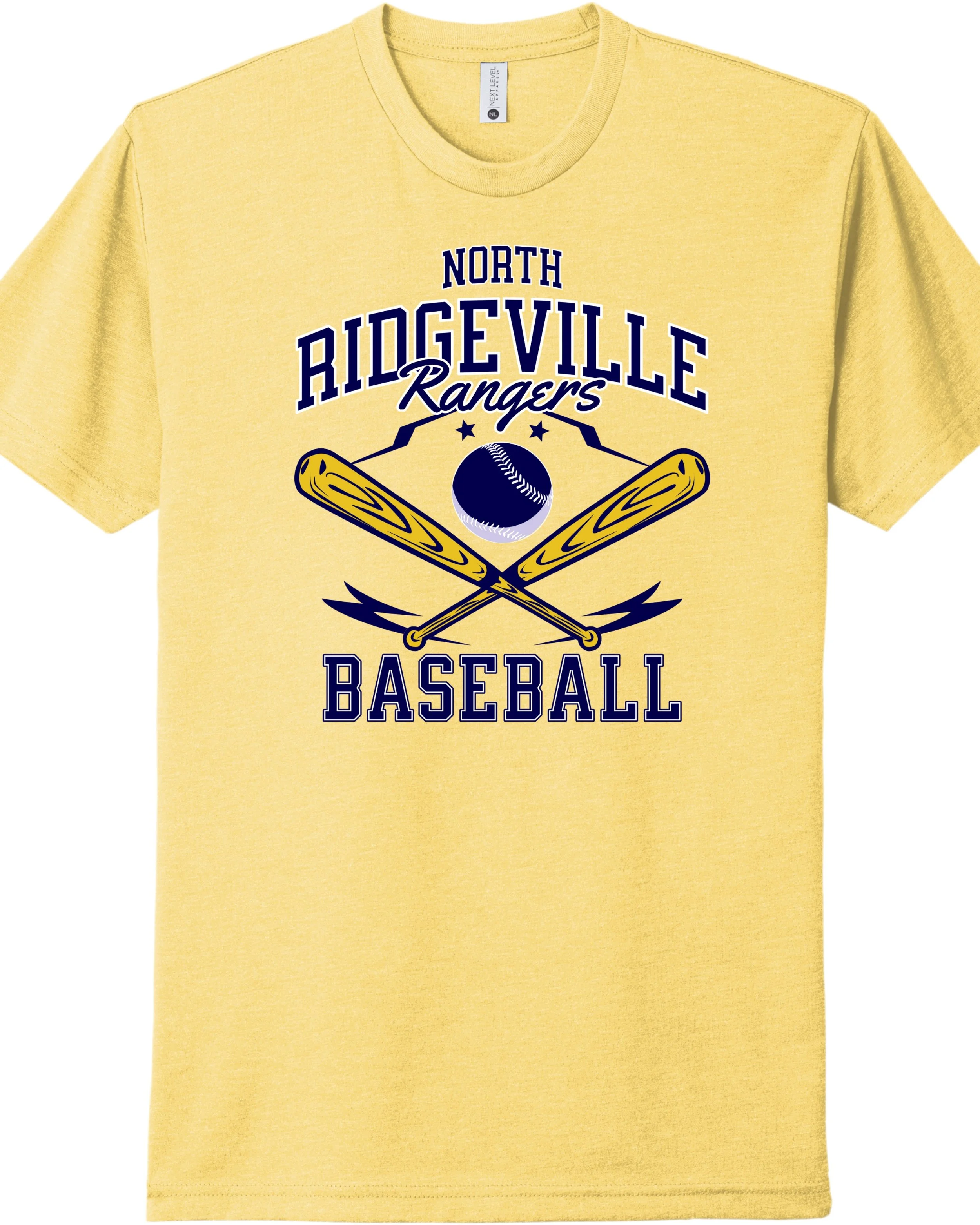 North Ridgeville Rangers Baseball Tee