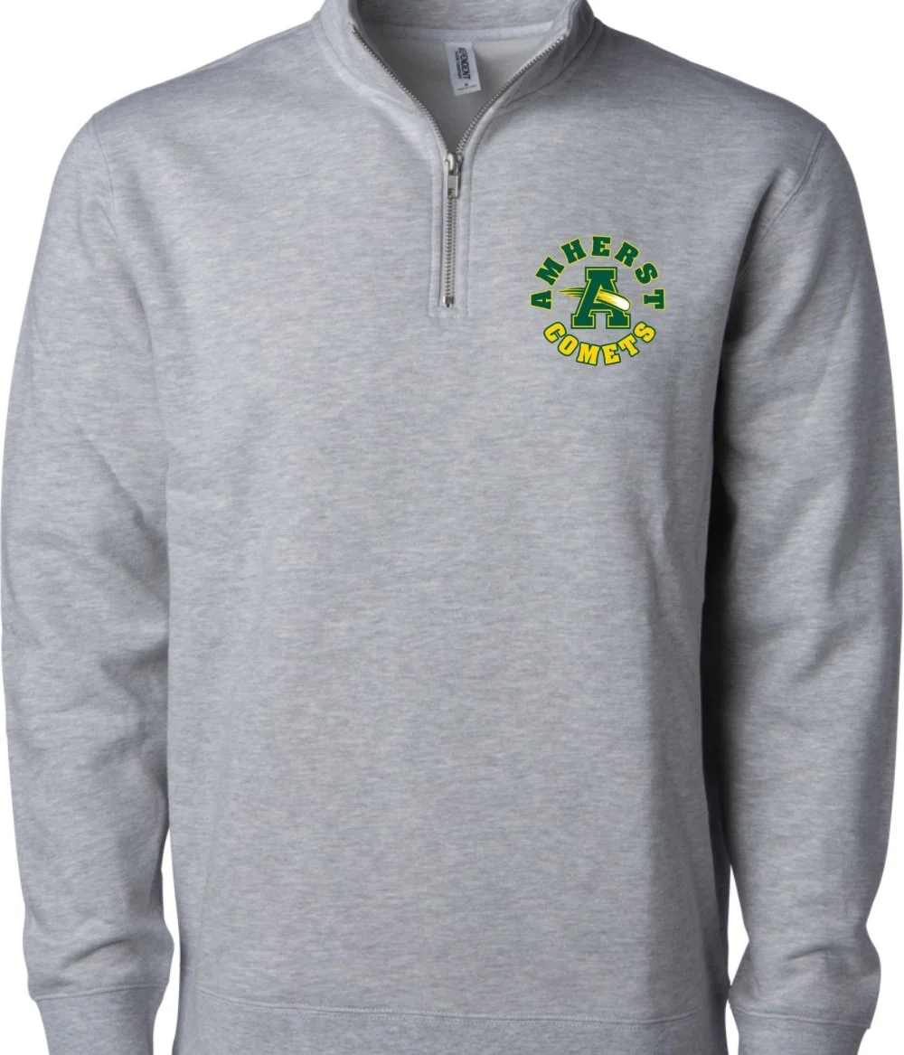 Amherst Comets 1/4 Zip Pullover