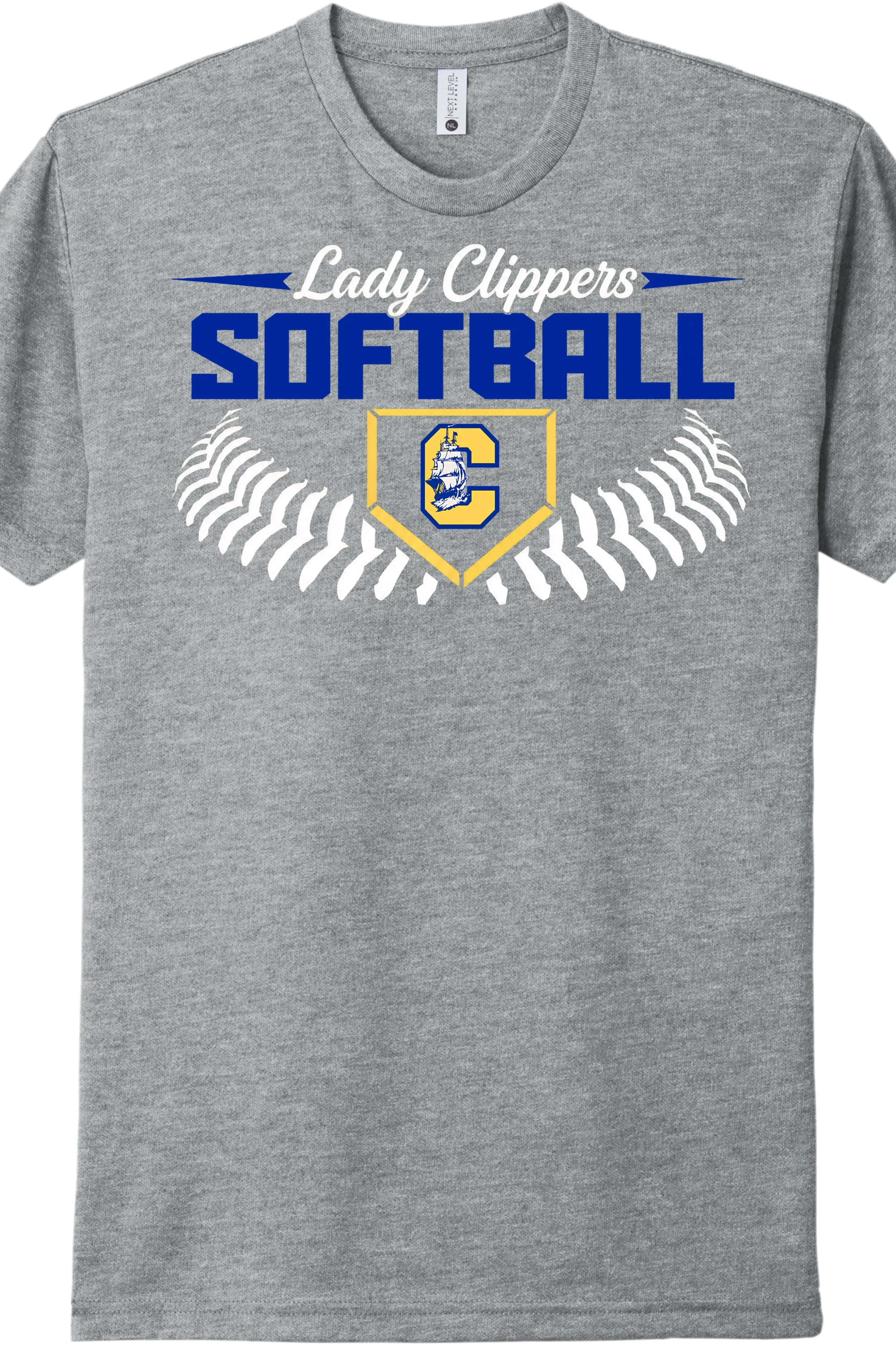 Lady Clippers Softball T-Shirt