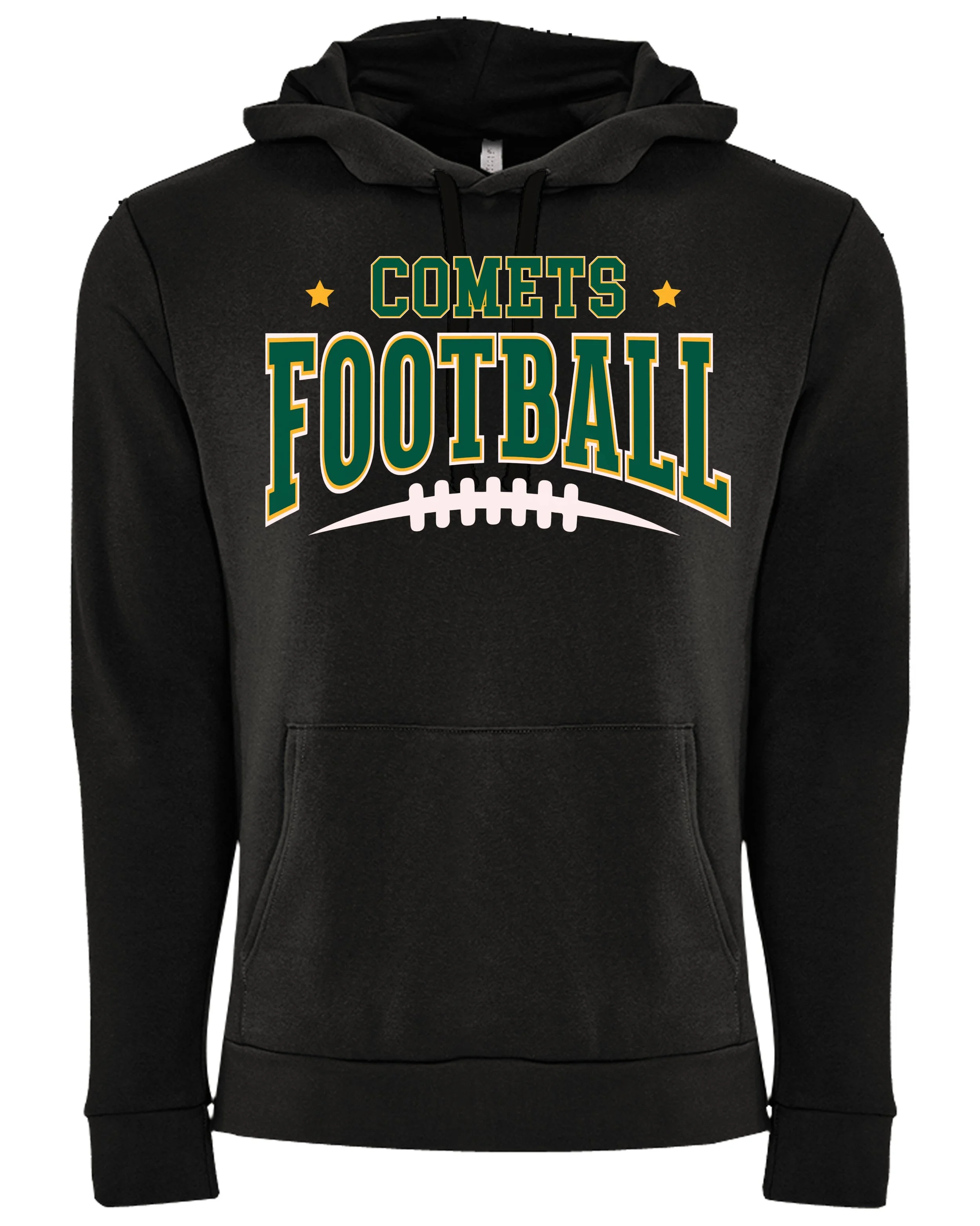 Comets Football Blackout Edition Hoodie