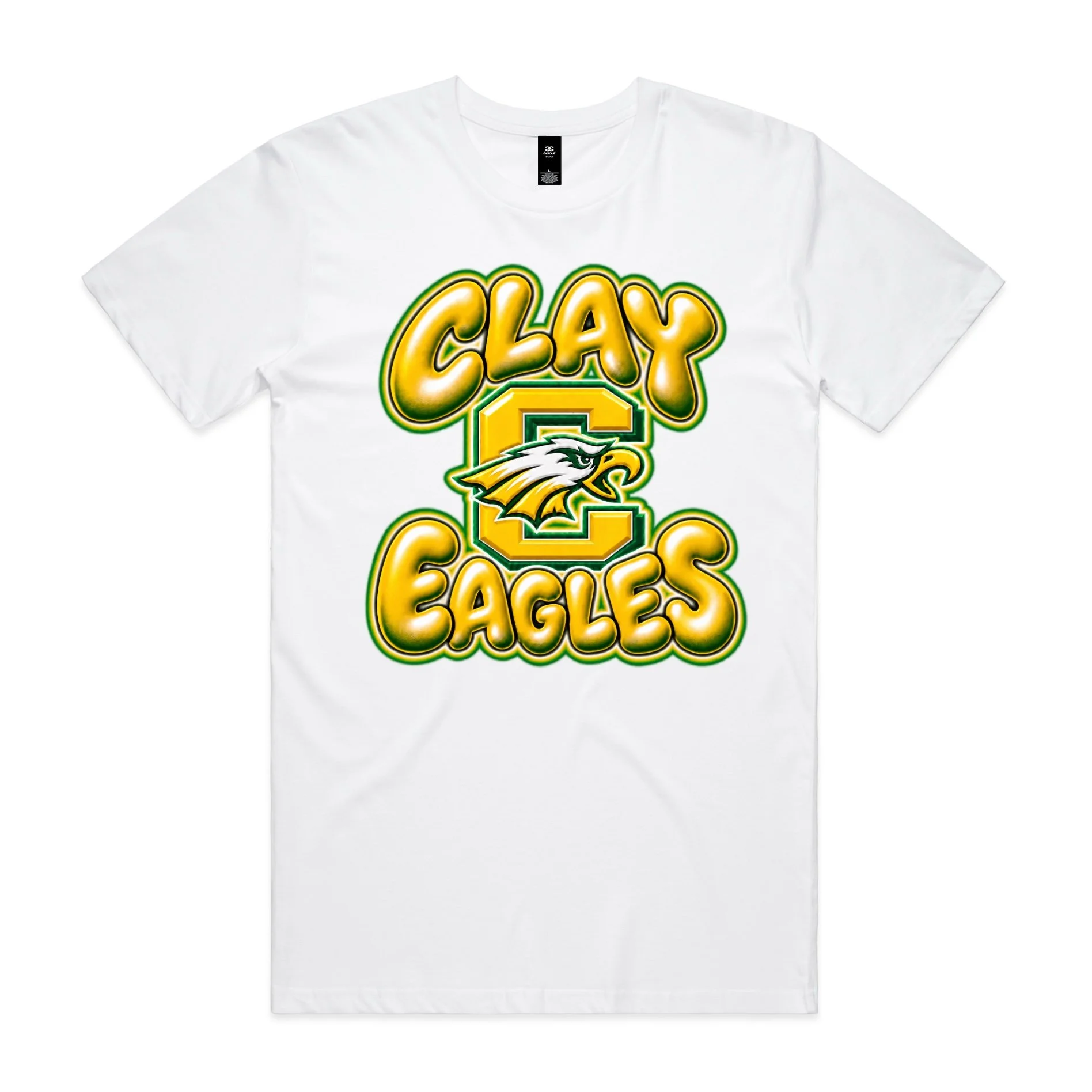 Clay Eagles Airbrushed T-Shirt