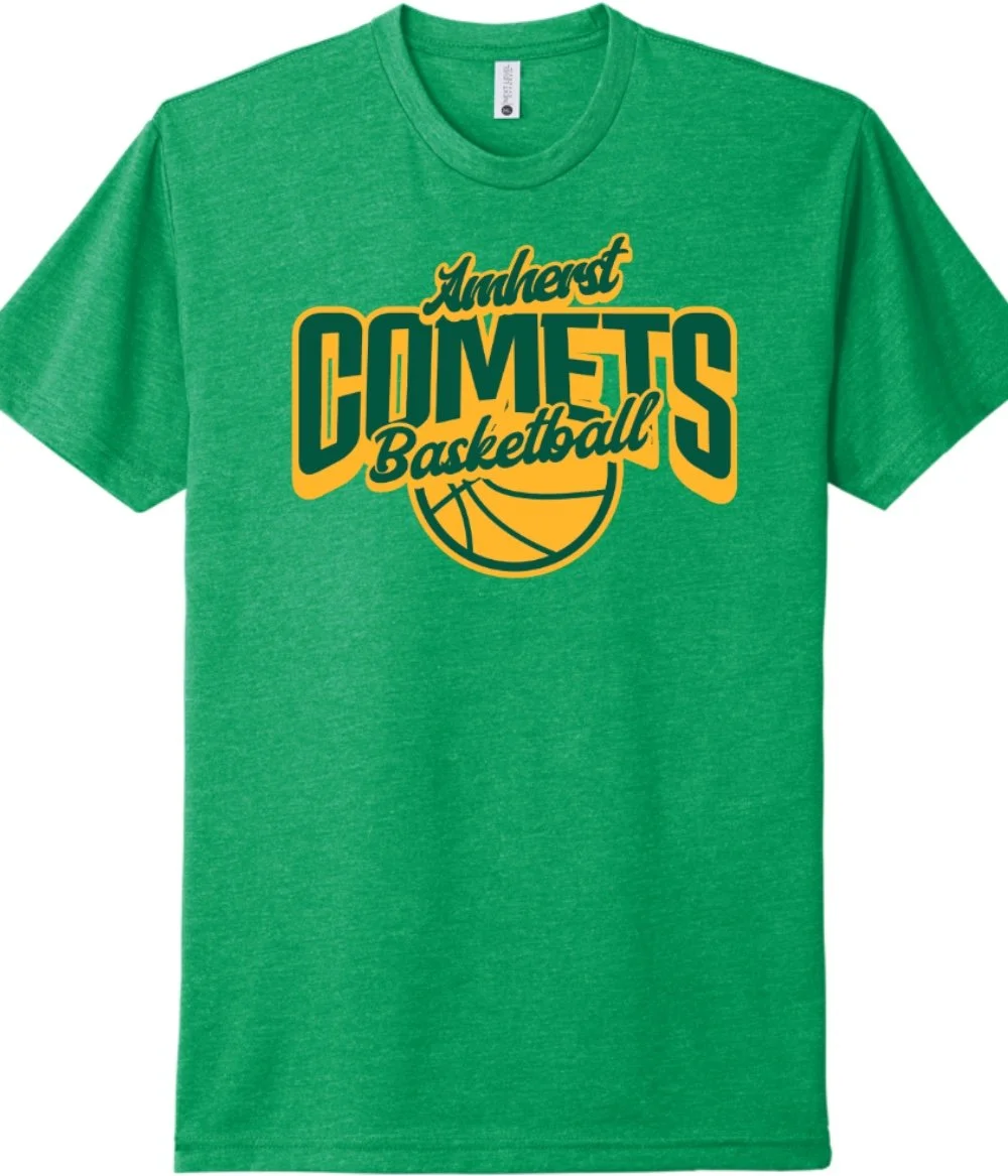 Amherst Comets Basketball T-Shirt