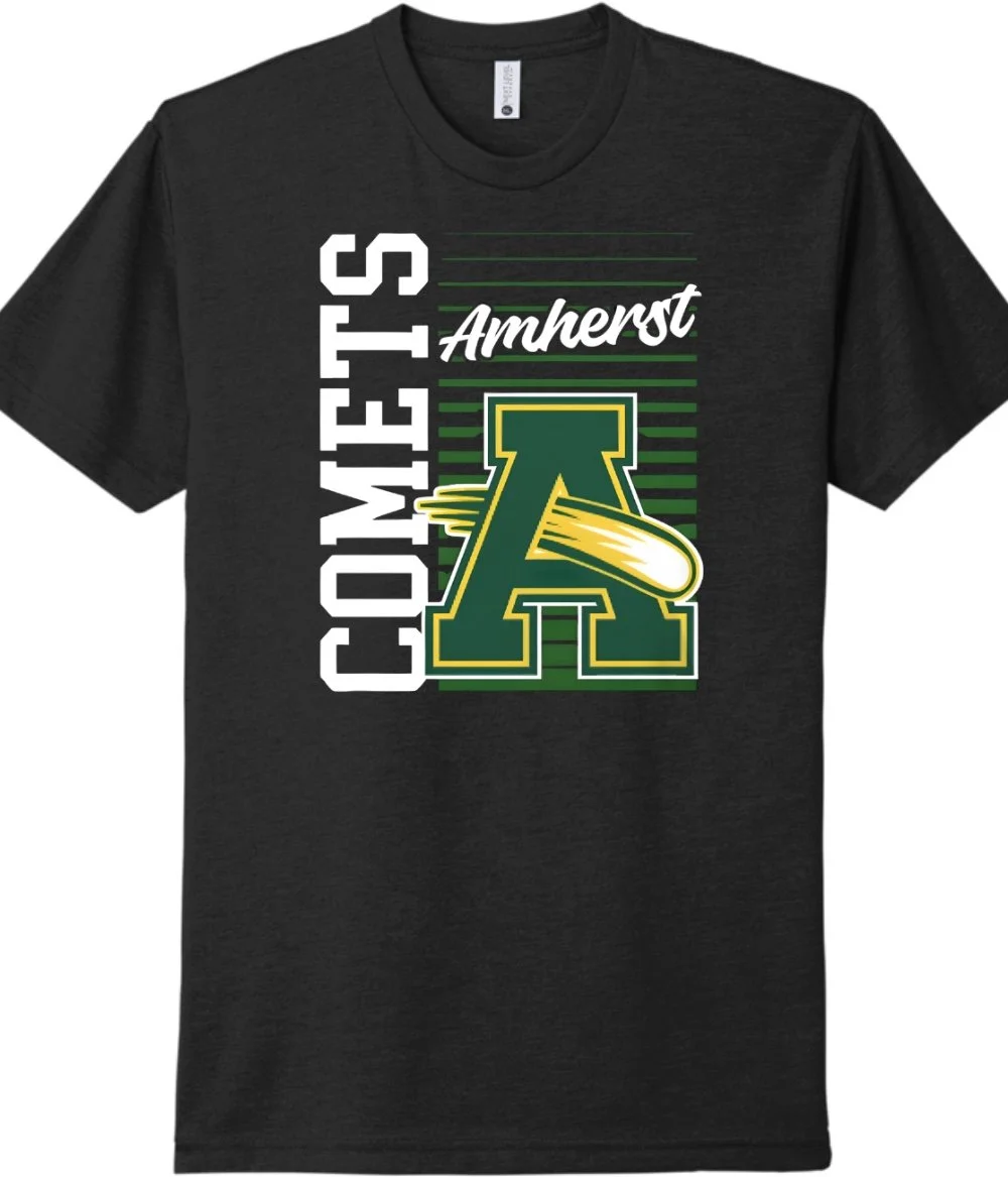 Comets Spirit Tee - Amherst Edition