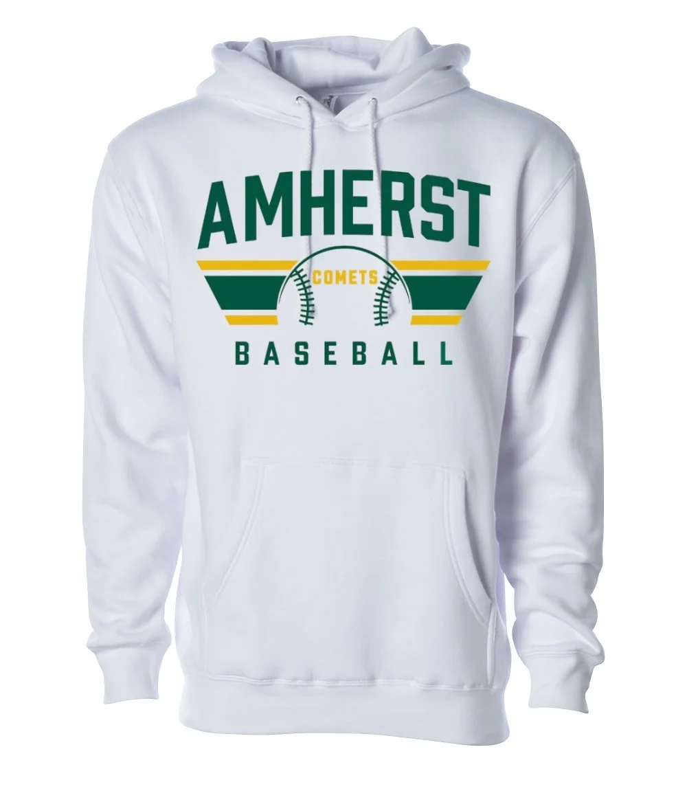 Amherst Comets Baseball Comfort Hoodie