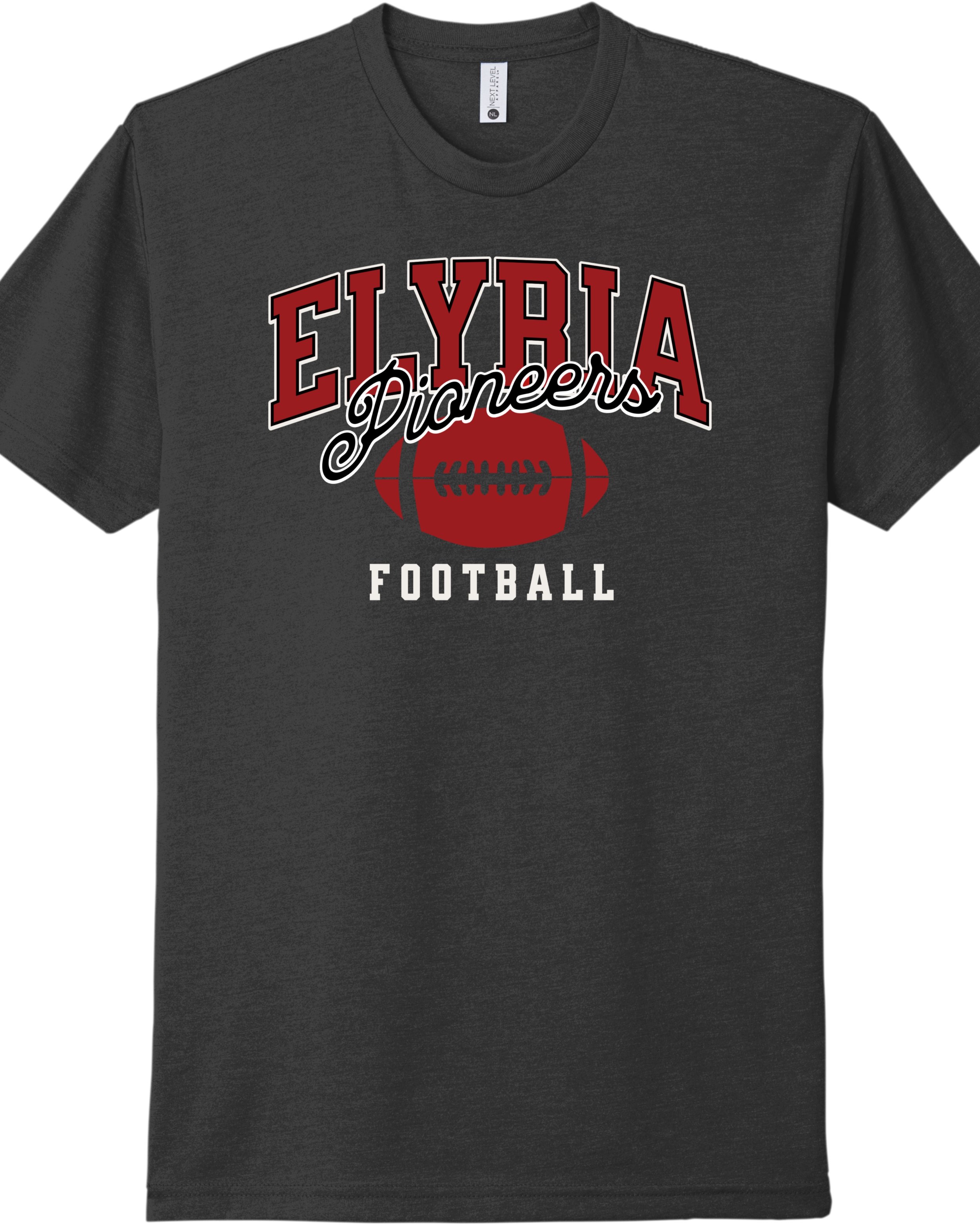 Elyria Pioneers Football Tee