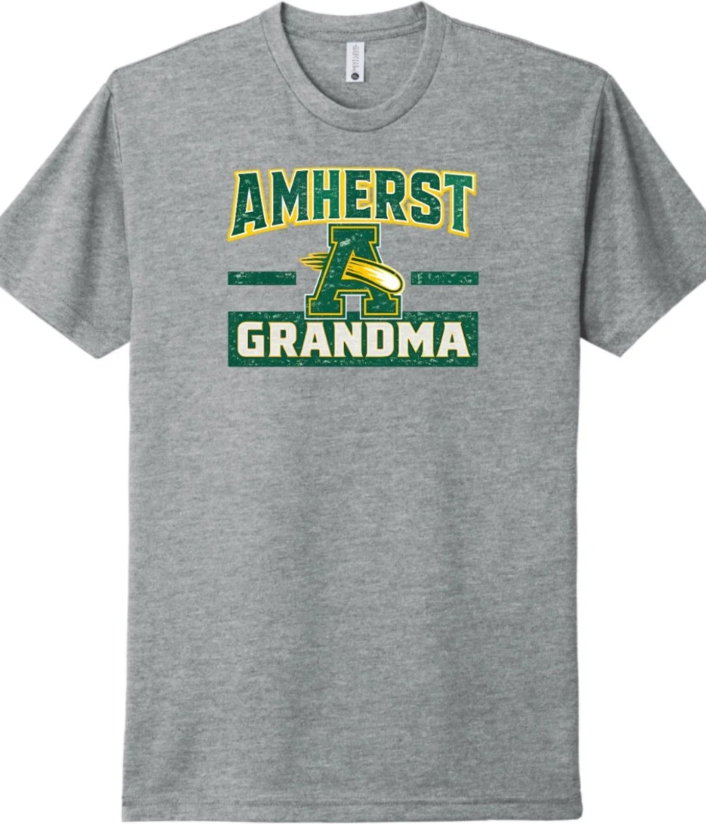 Amherst Comets Grandma Spirit Wear T-Shirt