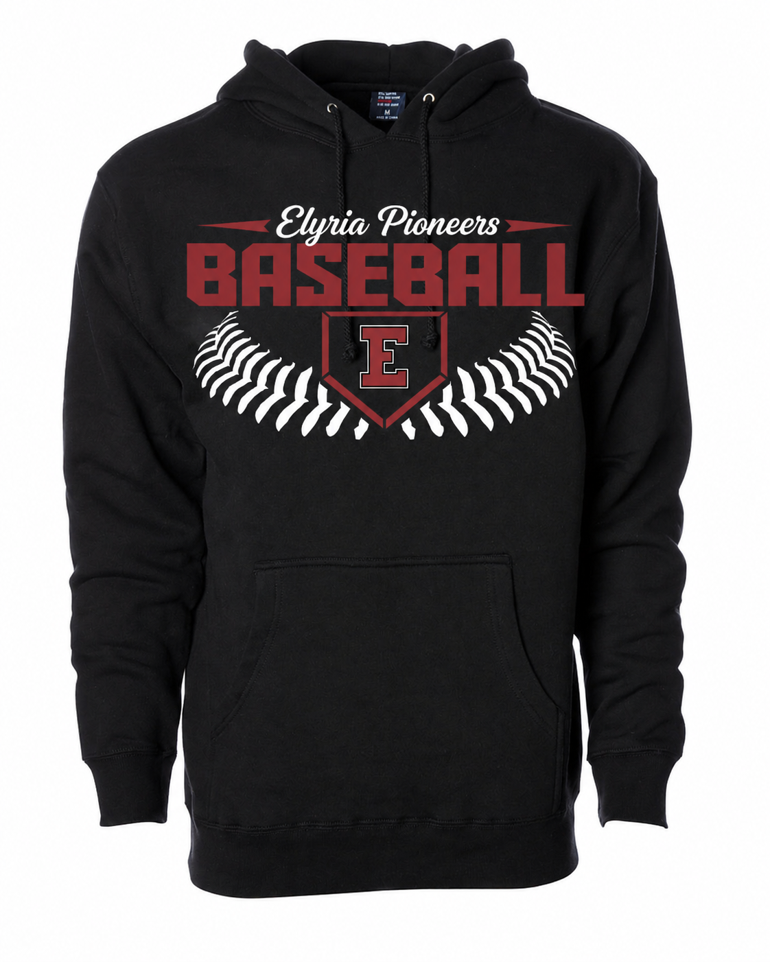 Elyria Pioneers Baseball Hoodie