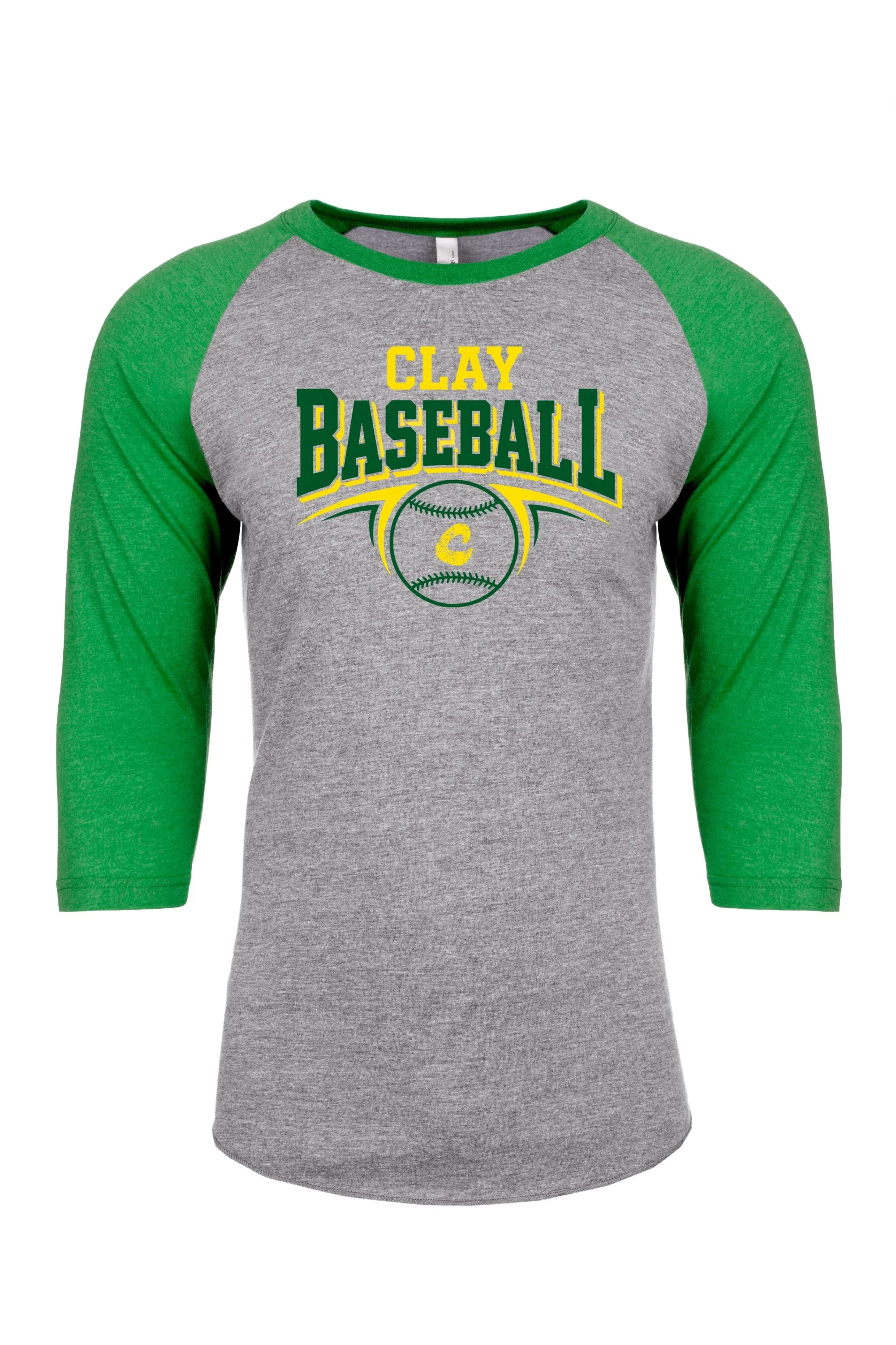 Clay Baseball 3/4 Sleeve Shirt