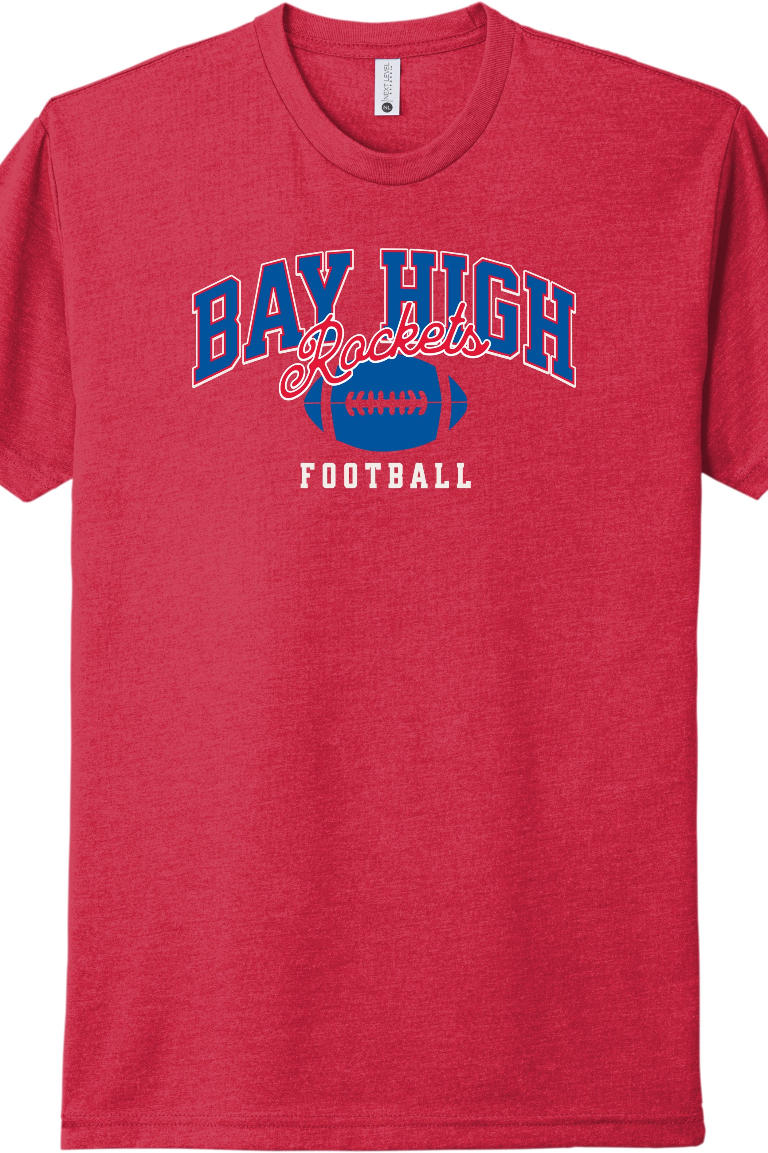 Bay High Rockets Football T-Shirt