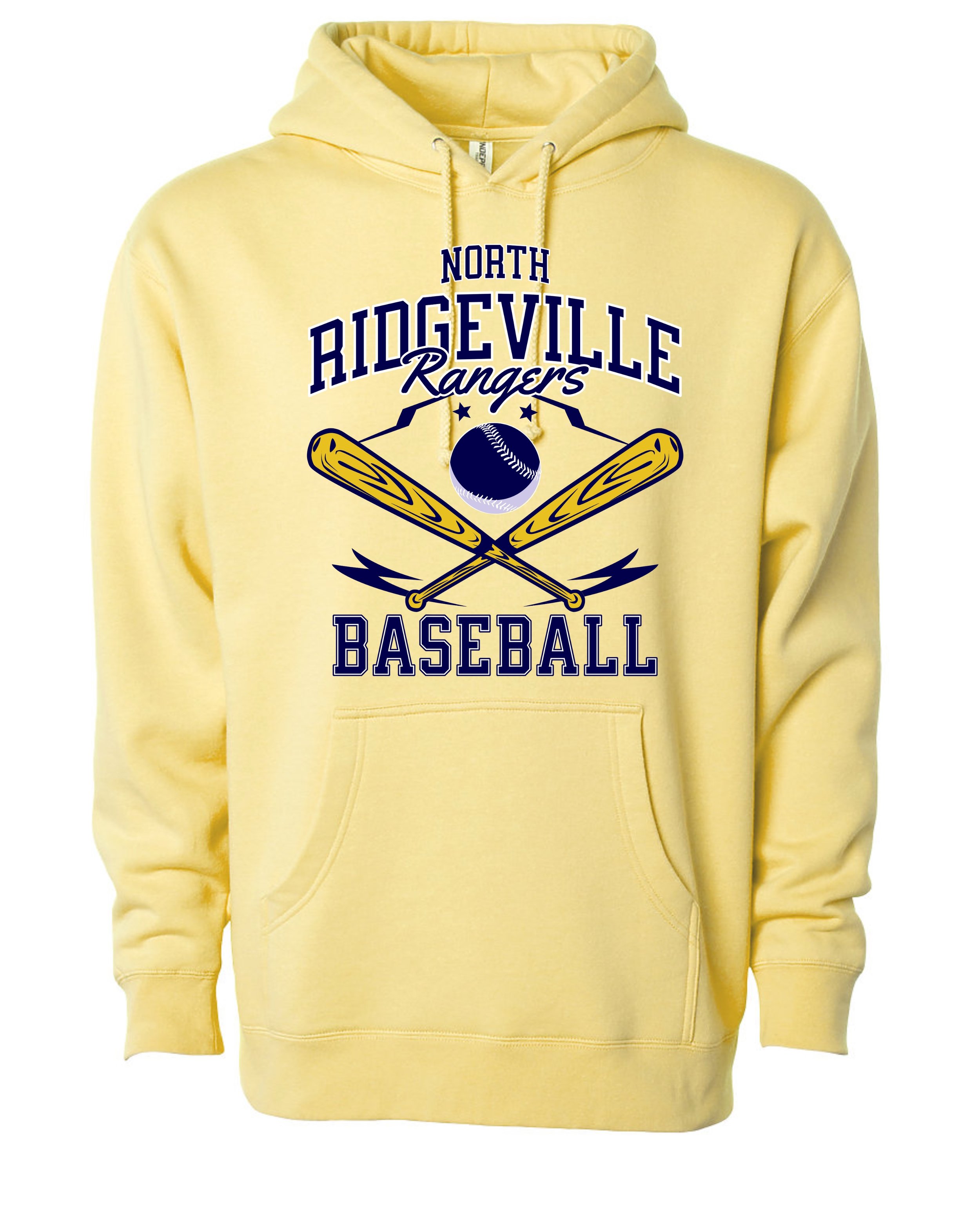 North Ridgeville Rangers Baseball Hoodie