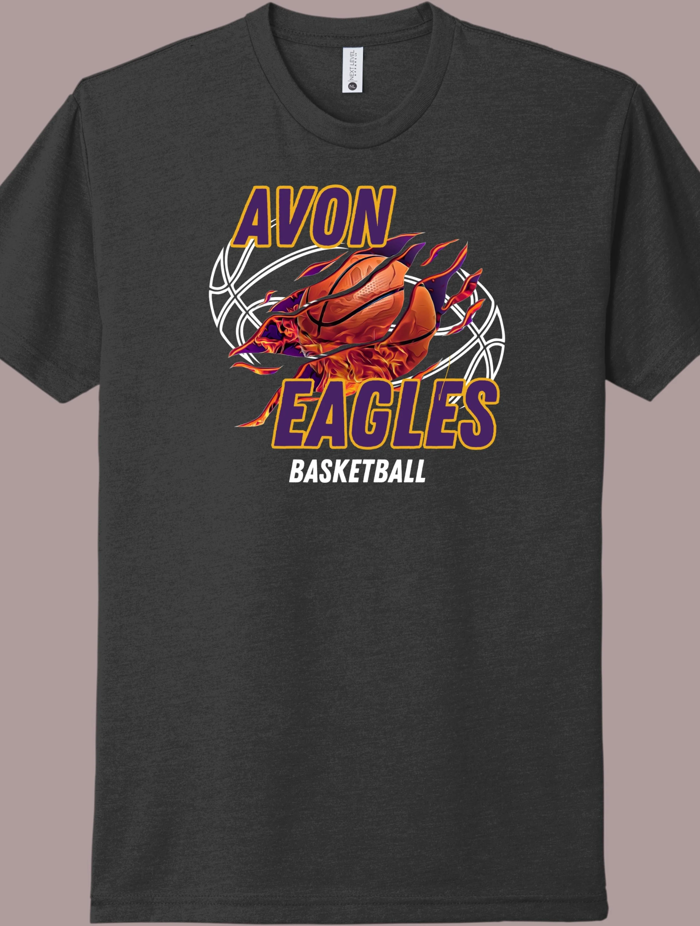 Avon Eagles Basketball T-Shirt