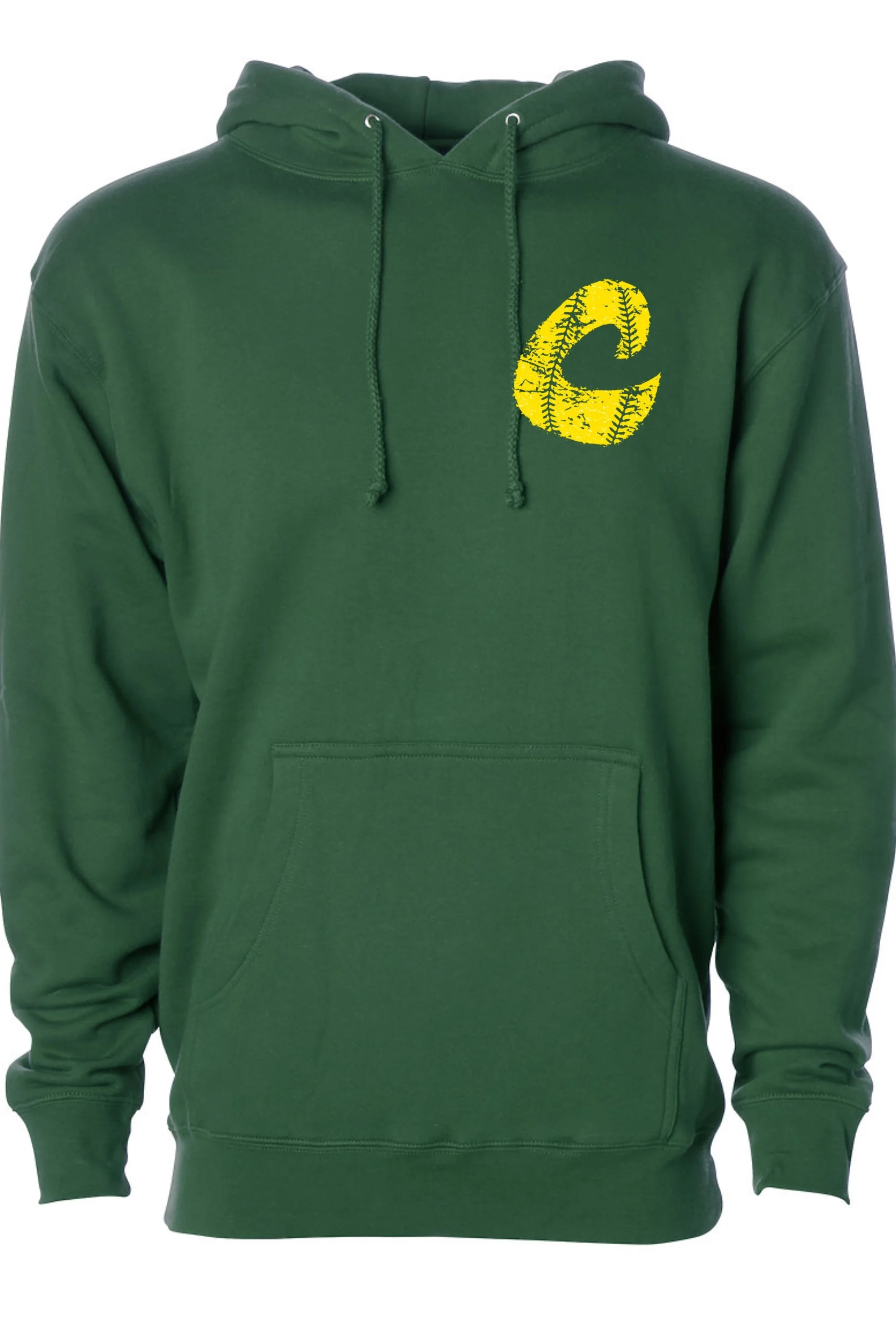 Clay Eagles Baseball C Logo Hoodie